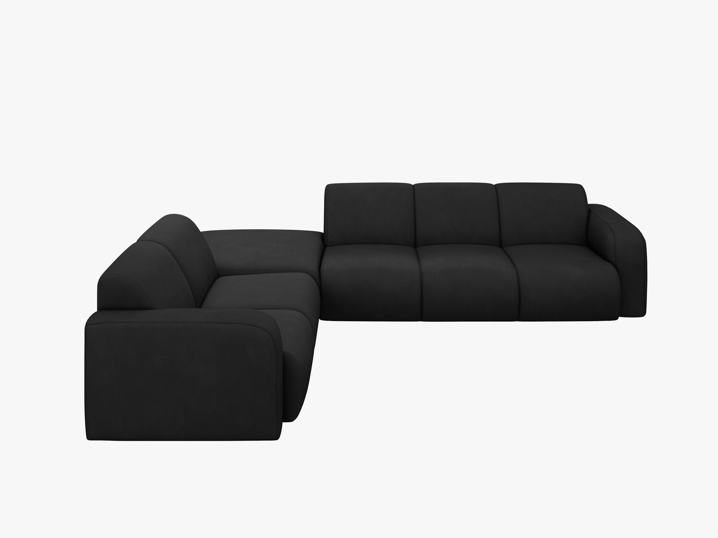 Molino Chenille (Reb1) / Black 0