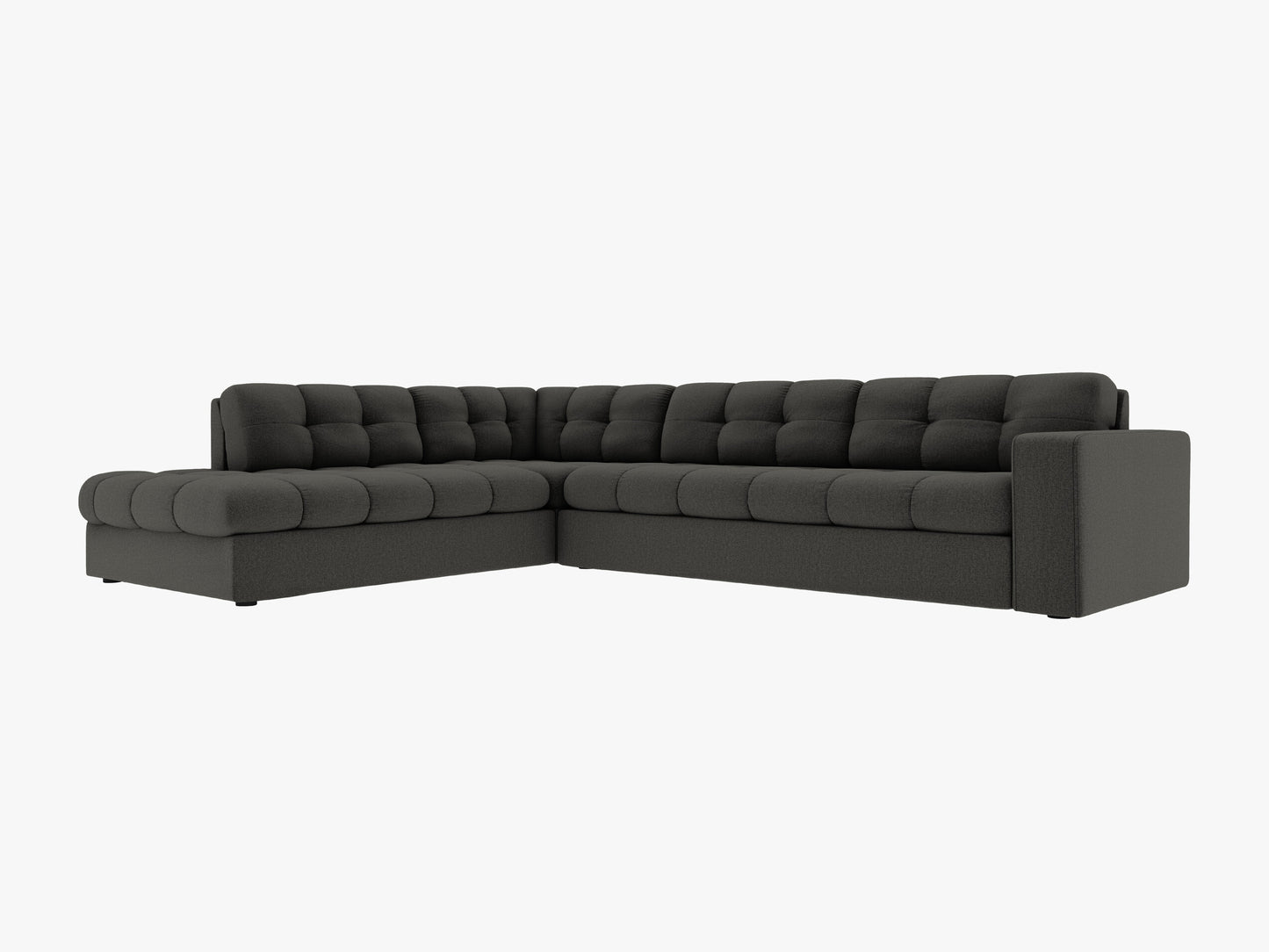 Justin Structured fabric (Ne16) / Dark grey 0