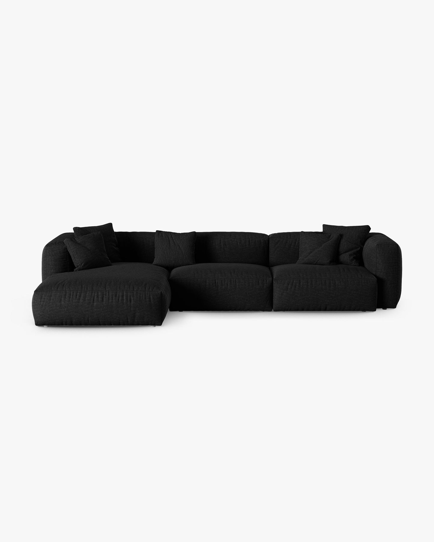 Martina Structured fabric (Boblack) / Black 0
