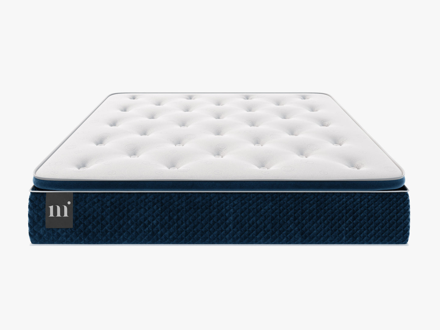 Beni Structured fabric (Primon77) / White and blue 0