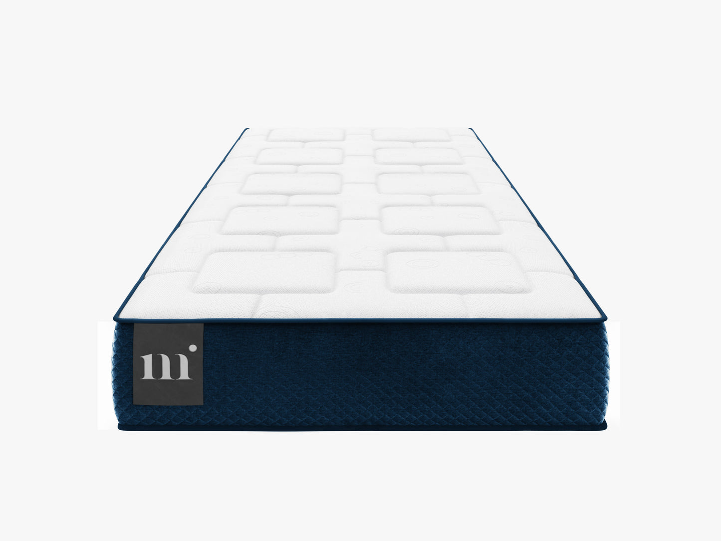 Mundi Structured fabric (Prikwmon77) / White and blue 0