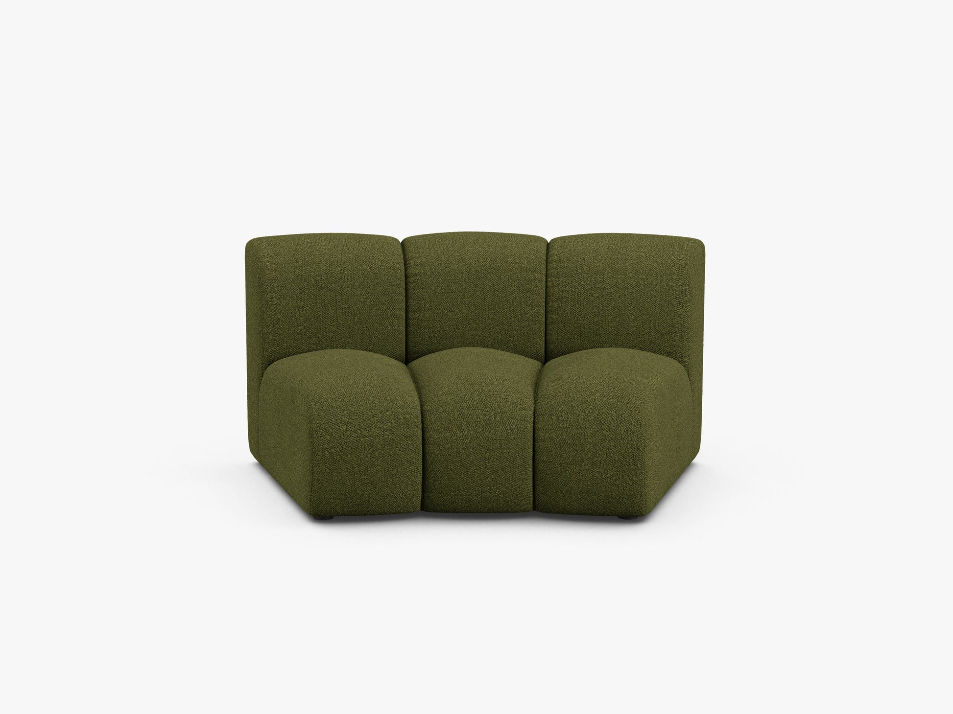 Lupine Boucle (Bal2090) / Dark olive green 0