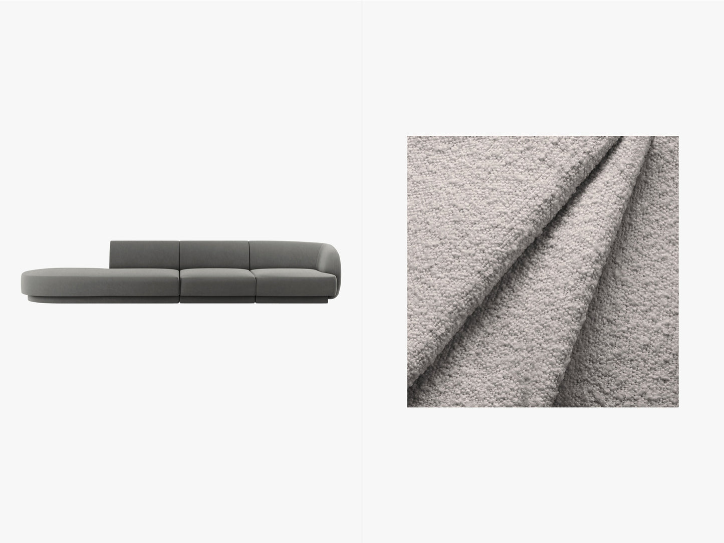 Miley Boucle (Bal2085) / Light grey 0