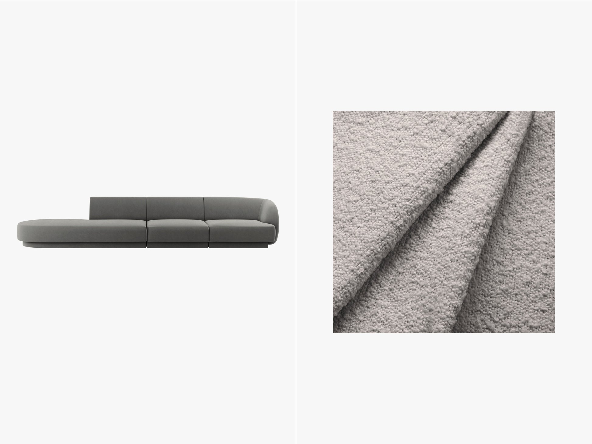 Miley Boucle (Bal2085) / Light grey 0