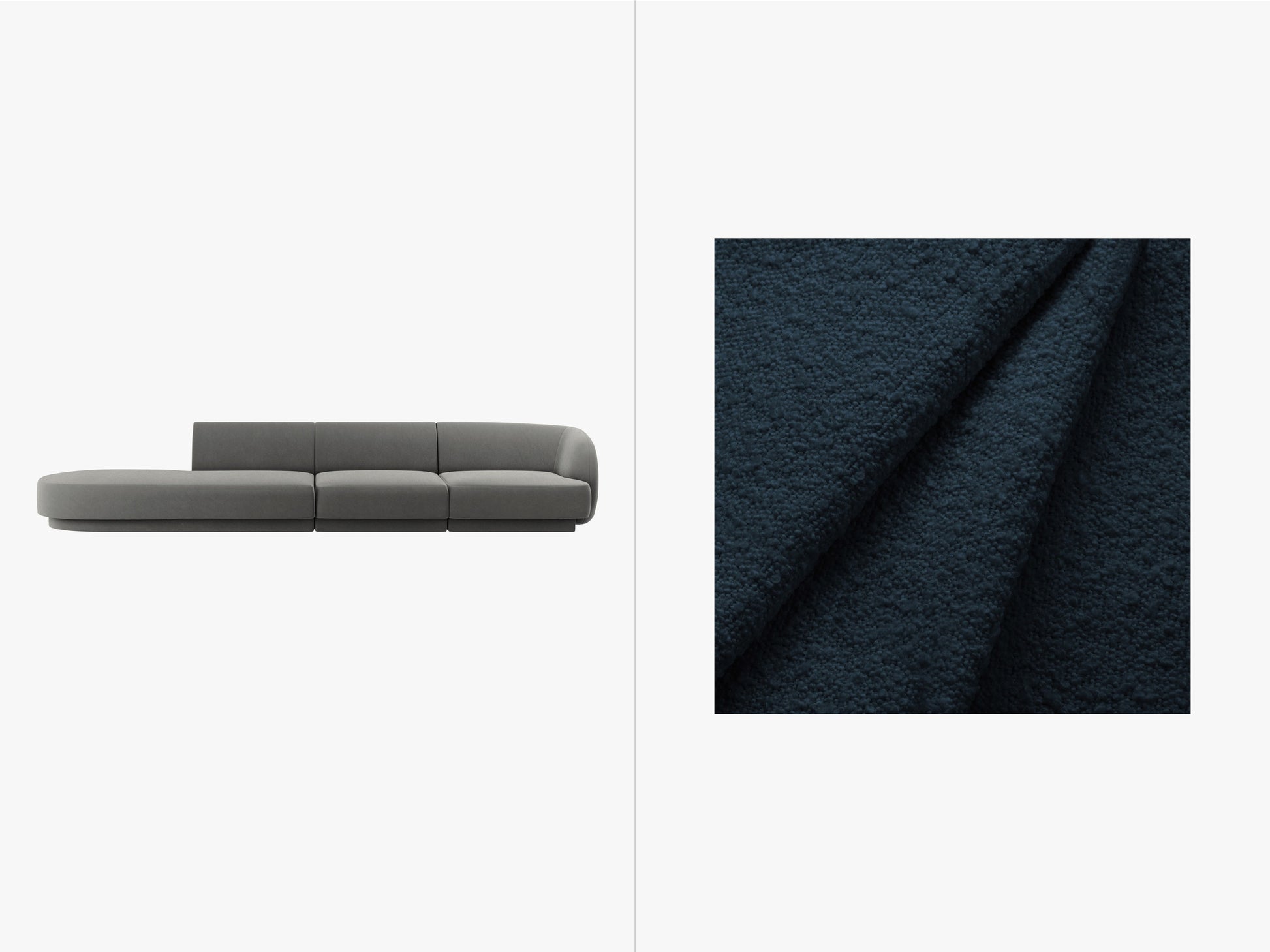 Miley Boucle (Bal2088) / Dark blue 0