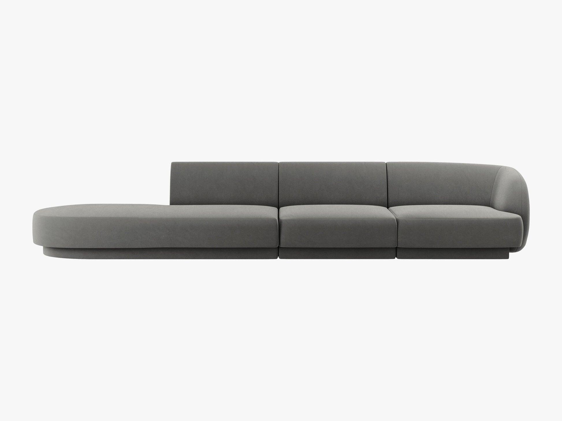 Miley Velvet (Blu13) / Light grey 0