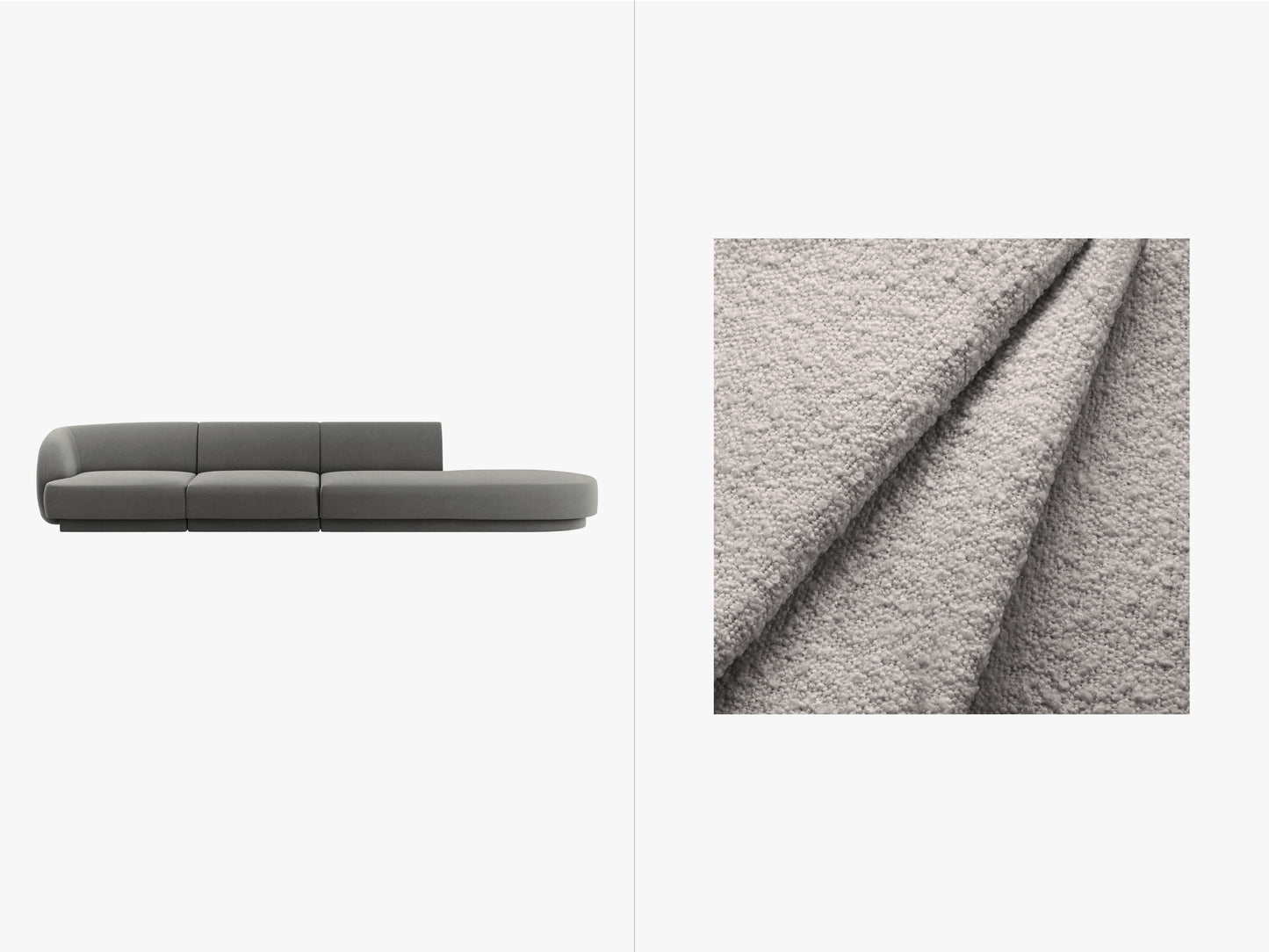 Miley Boucle (Bal2085) / Light grey 0