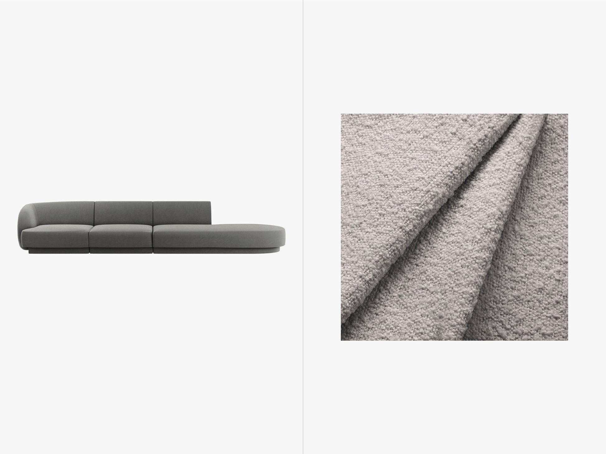 Miley Boucle (Bal2085) / Light grey 0