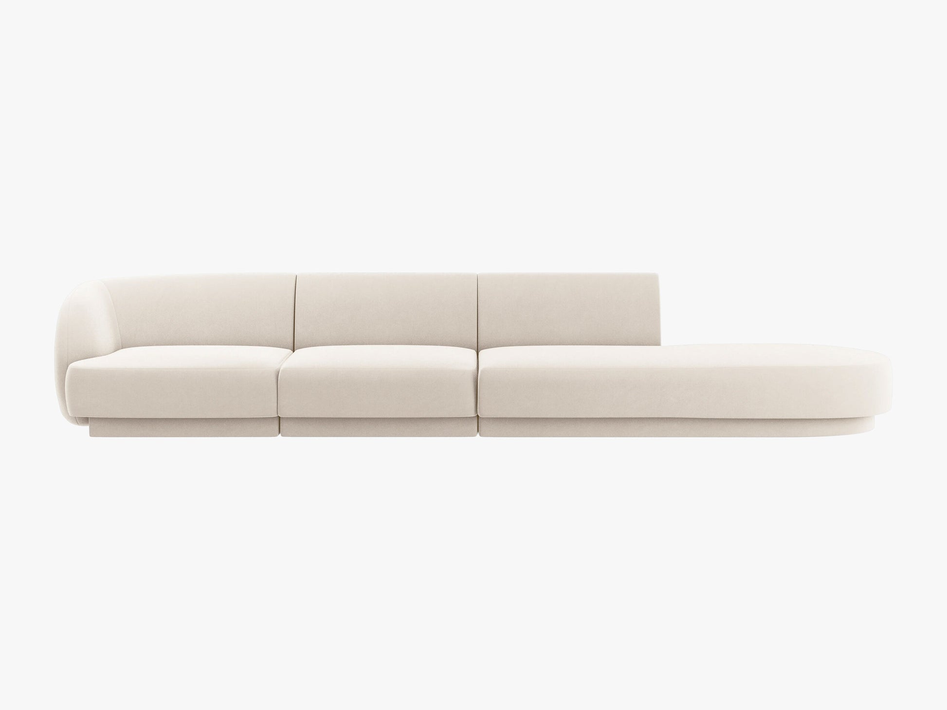 Miley Velvet (Blu22) / Light beige 0
