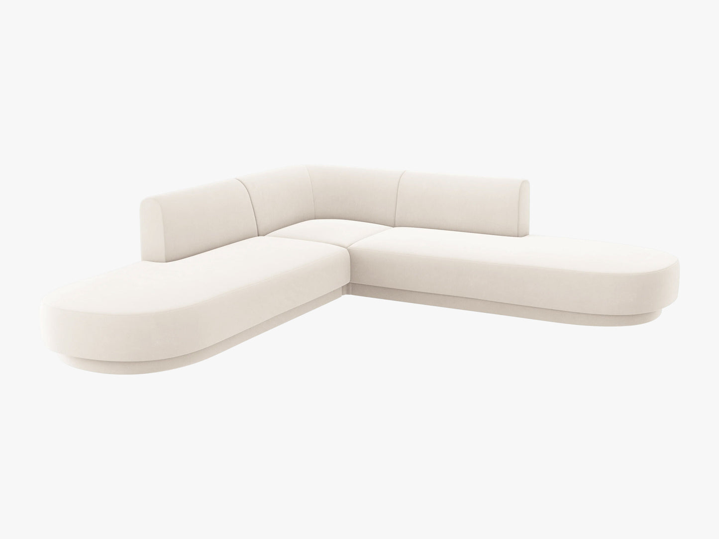 Miley Velvet (Blu22) / Light beige 0