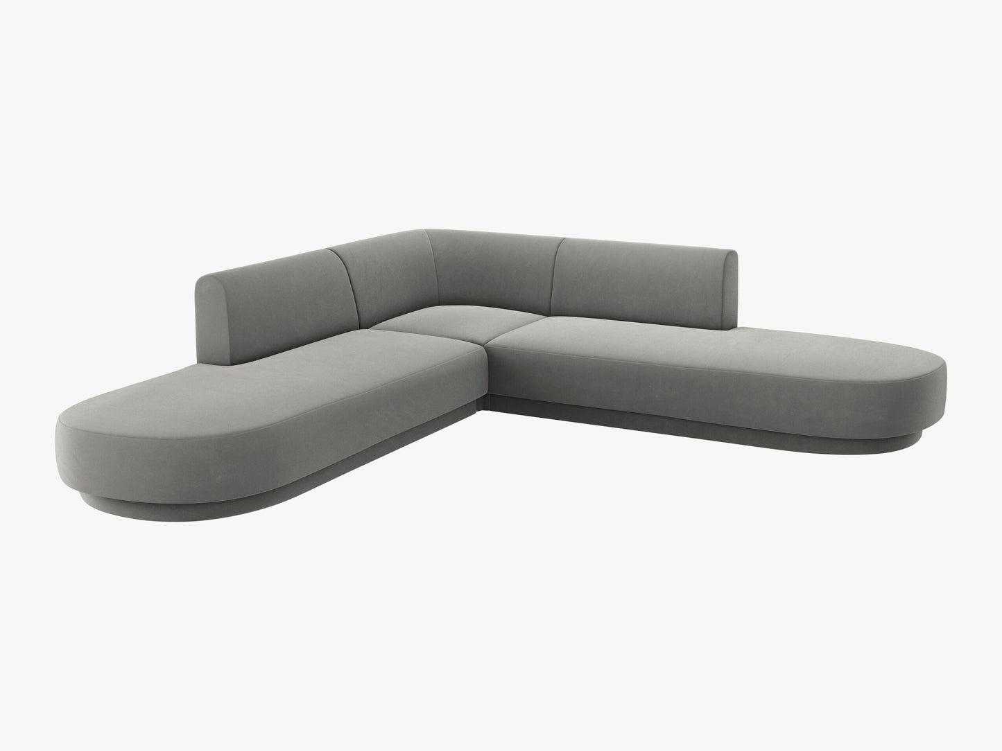 Miley Velvet (Blu13) / Light grey 0