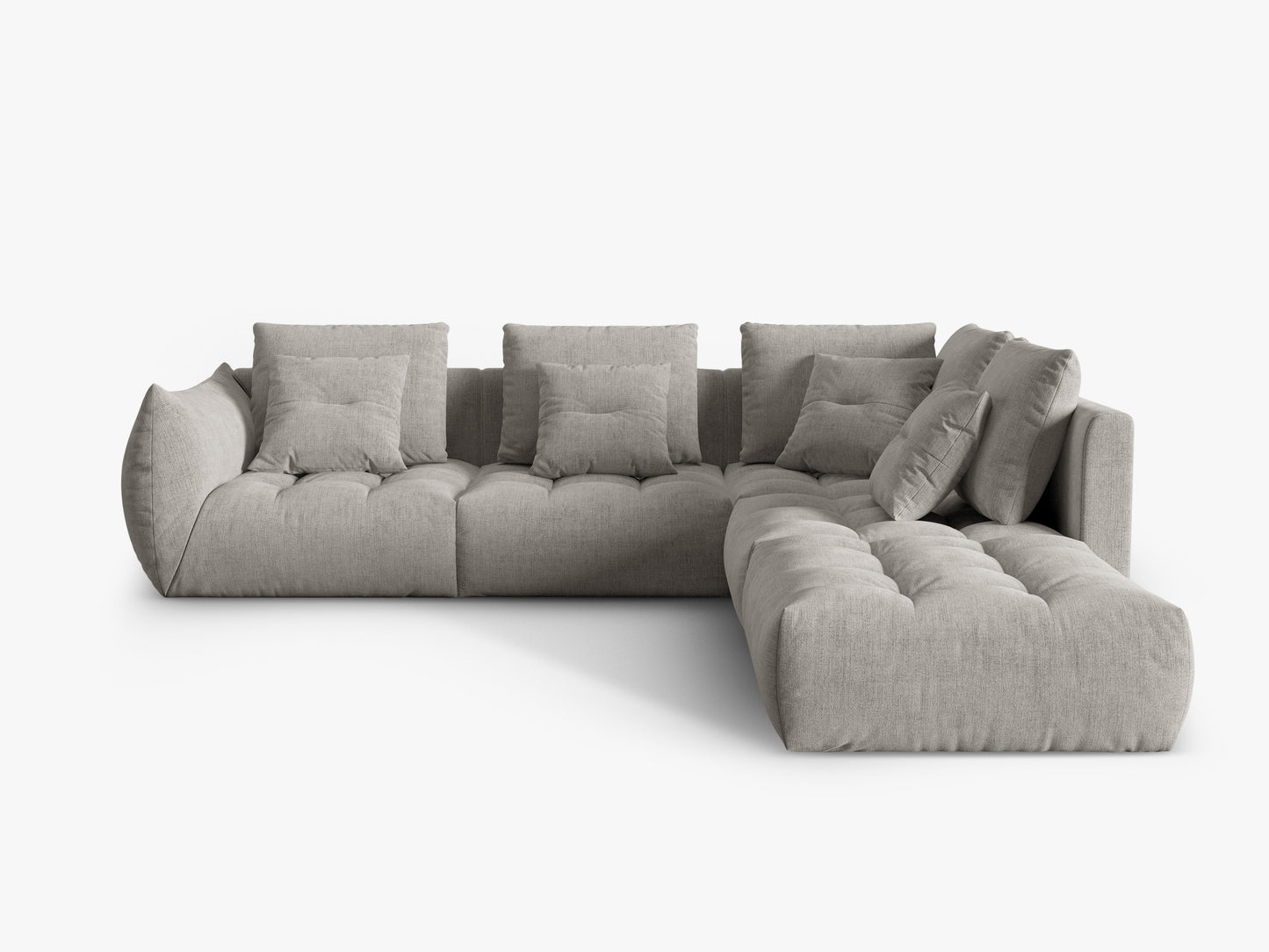 Bloom Structured fabric (Win84) / Light grey 0