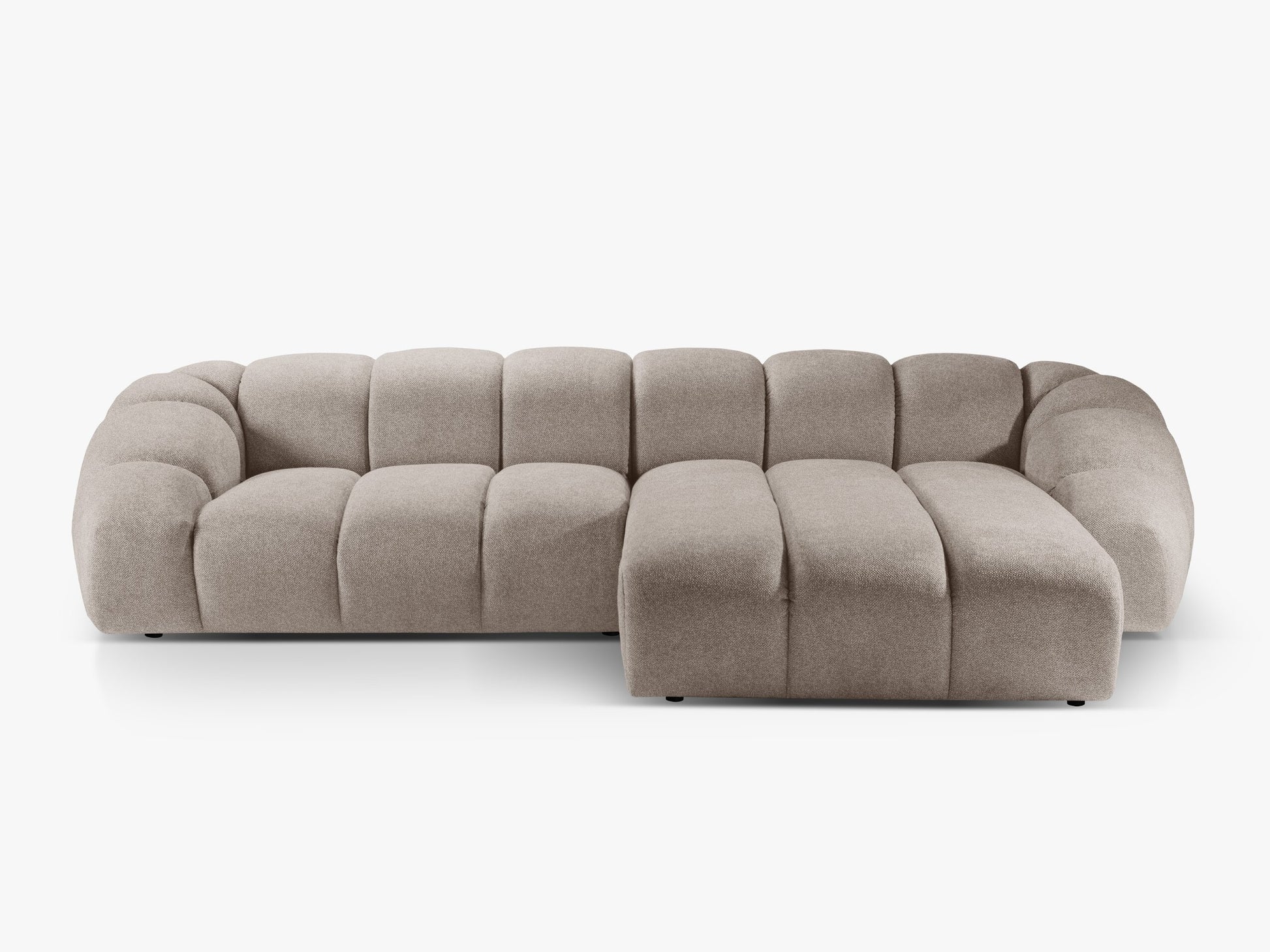 Diana Structured velvet (Bub3) / Dark beige 0