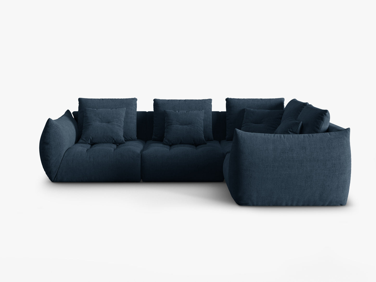 Bloom Structured fabric (Win77) / Navy blue 0