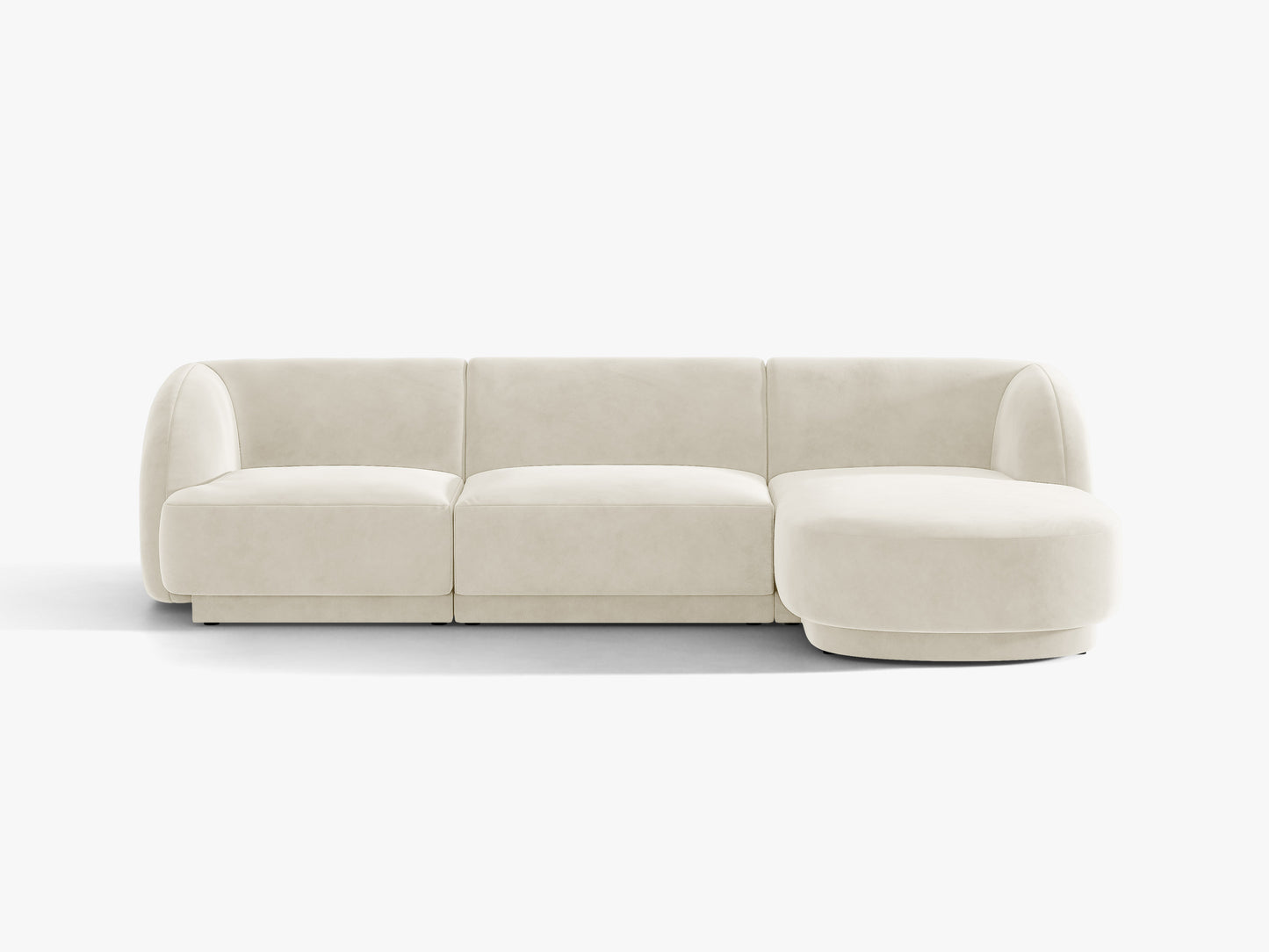 Miley Velvet (Blu22) / Light beige 0