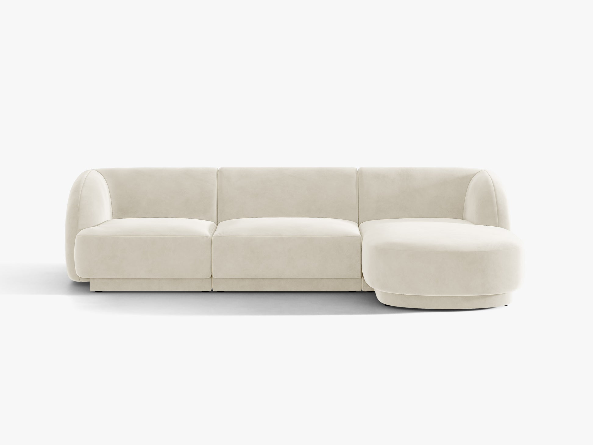 Miley Velvet (Blu22) / Light beige 0