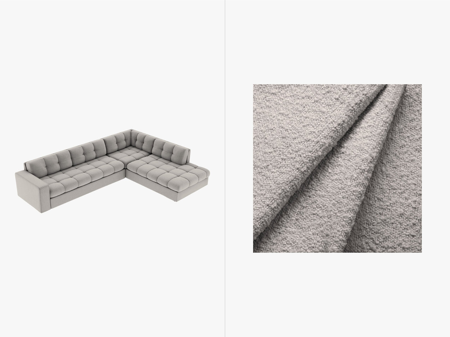 Justin Boucle (Bal2085) / Light grey 0