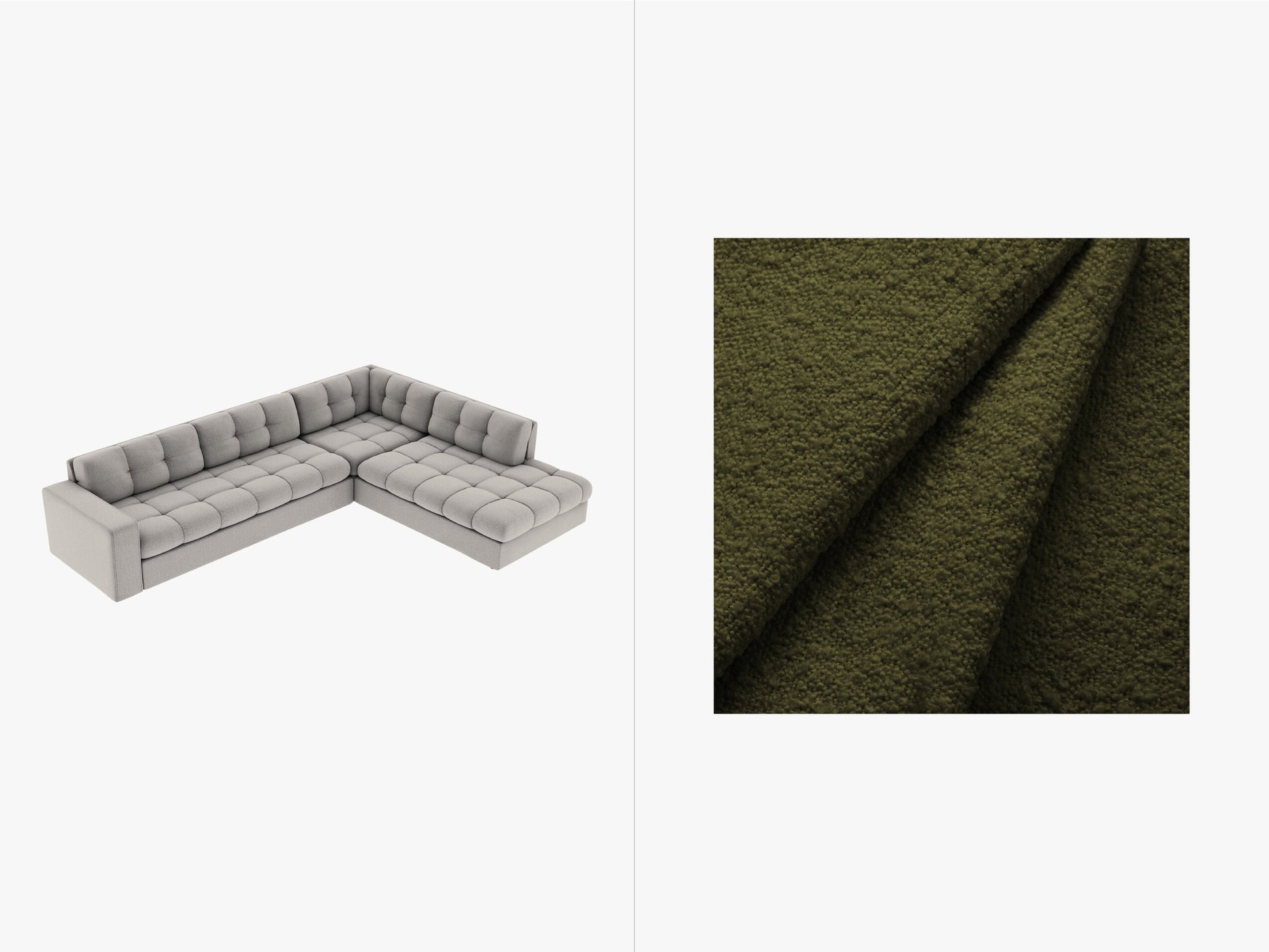 Justin Boucle (Bal2090) / Dark olive green 0