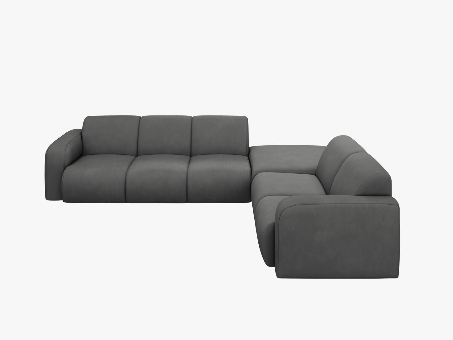 Molino Chenille (Reb3) / Dark grey 0