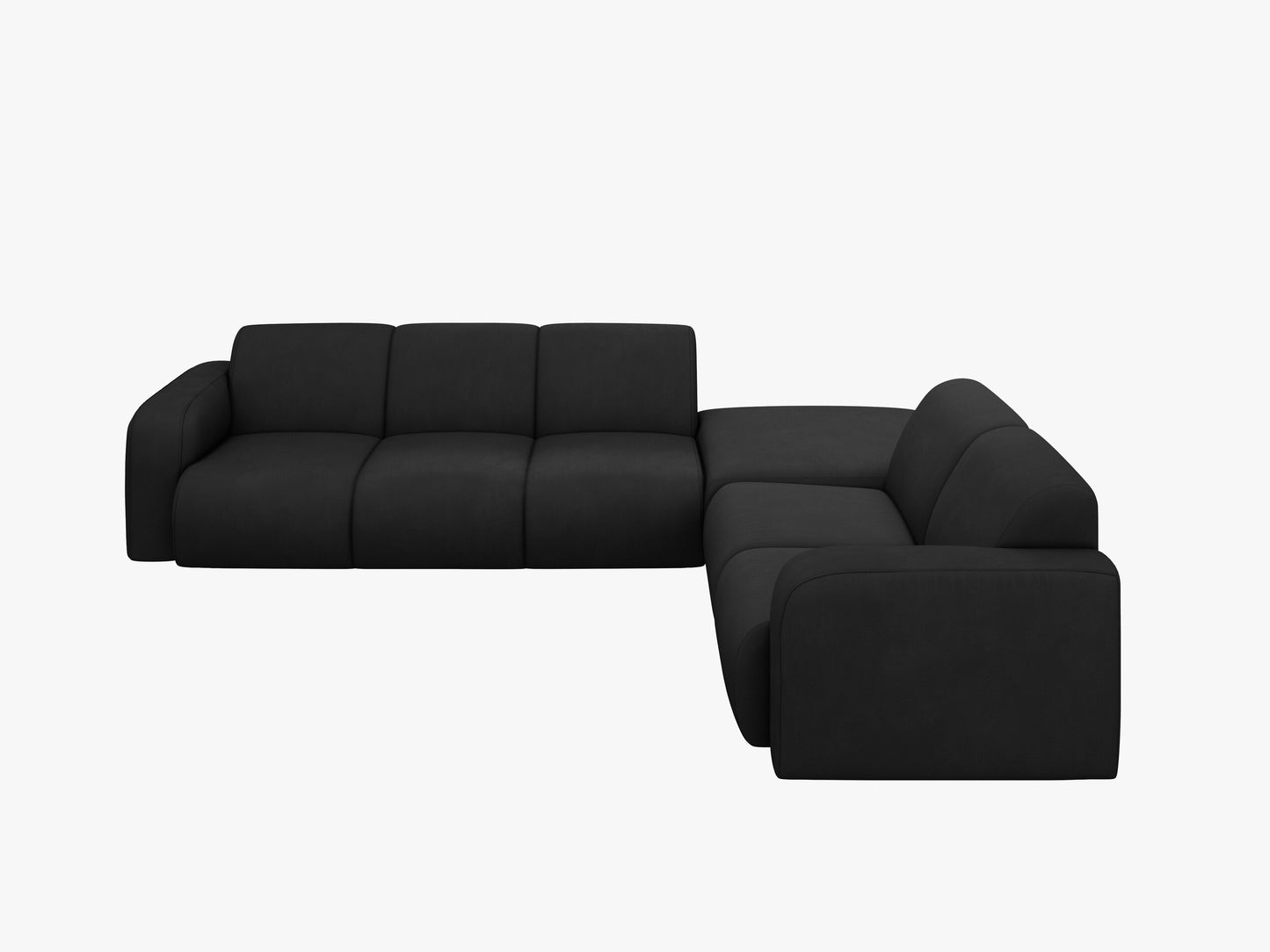 Molino Chenille (Reb1) / Black 0