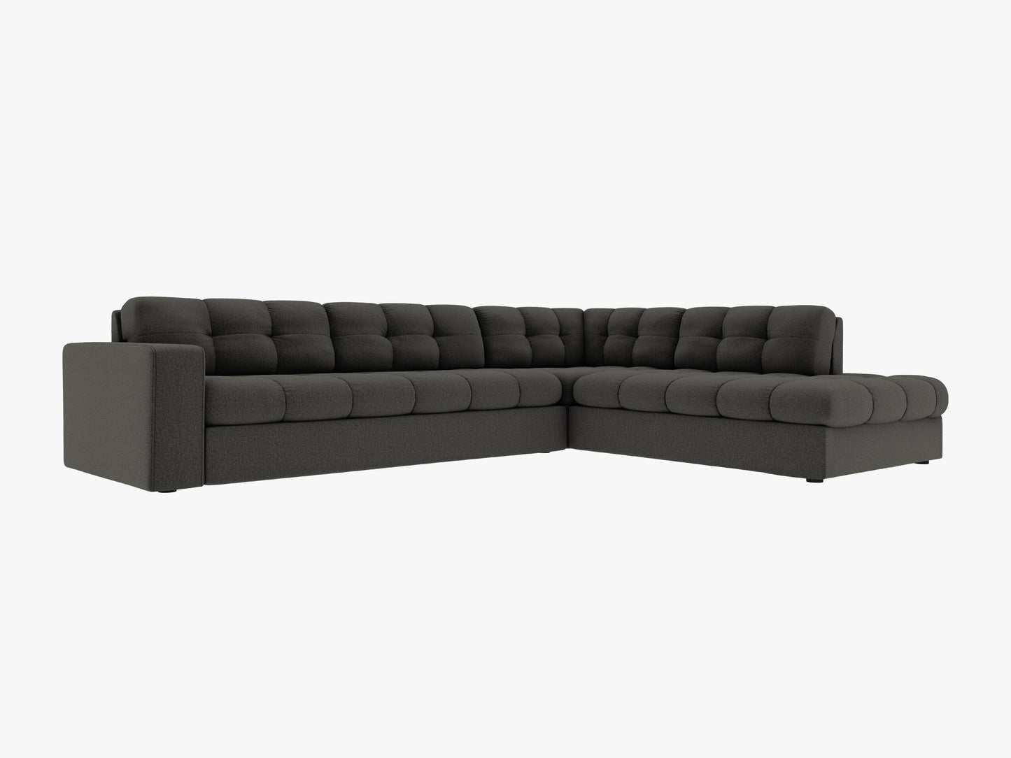 Justin Structured fabric (Ne16) / Dark grey 0