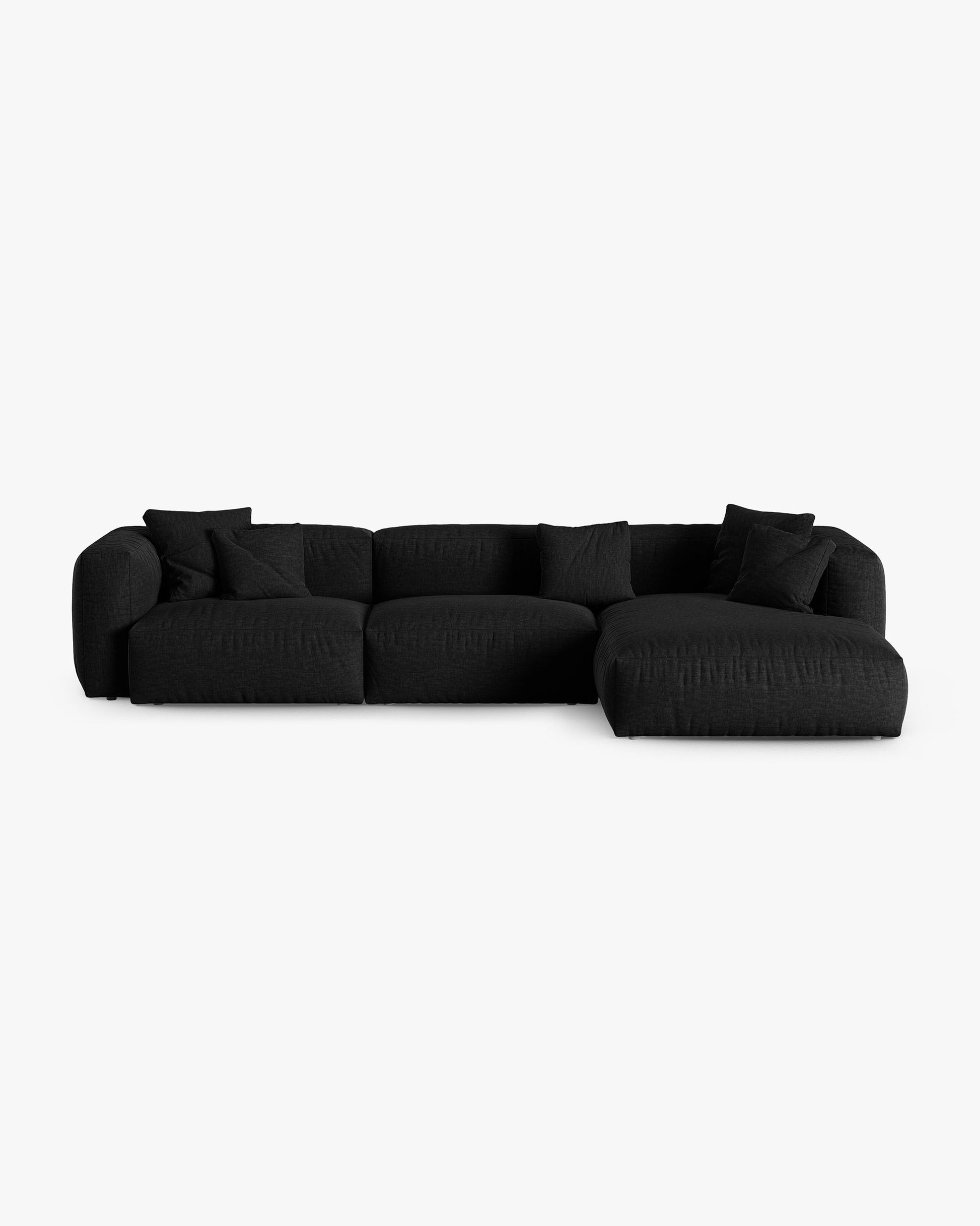 Martina Structured fabric (Boblack) / Black 0