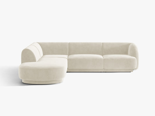 Miley Velvet (Blu22) / Light beige 0