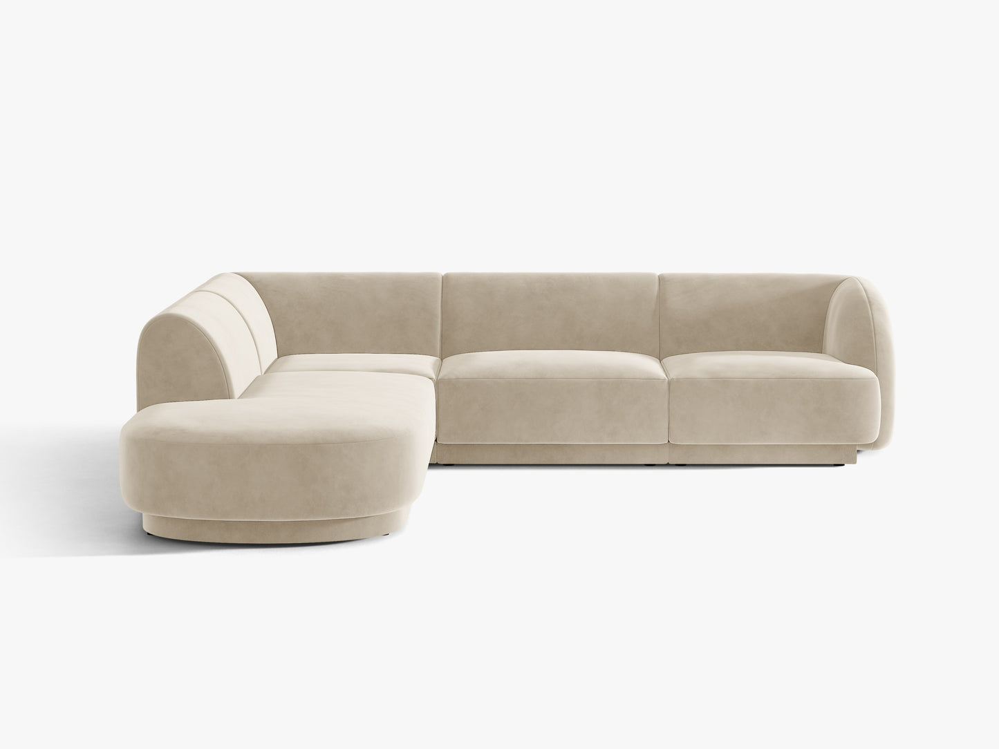 Miley Velvet (Blu30) / Dark beige 0