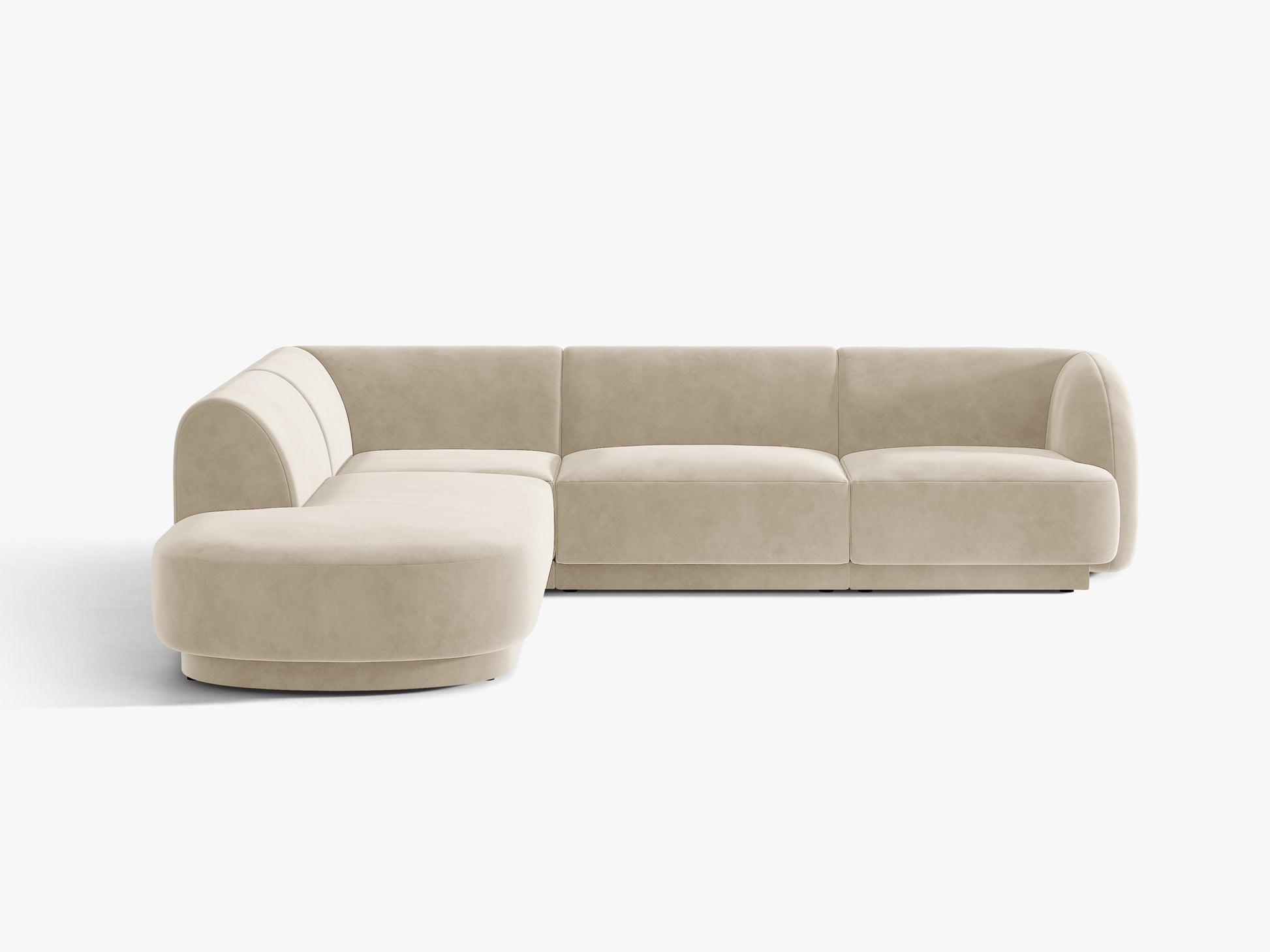 Miley Velvet (Blu30) / Dark beige 0