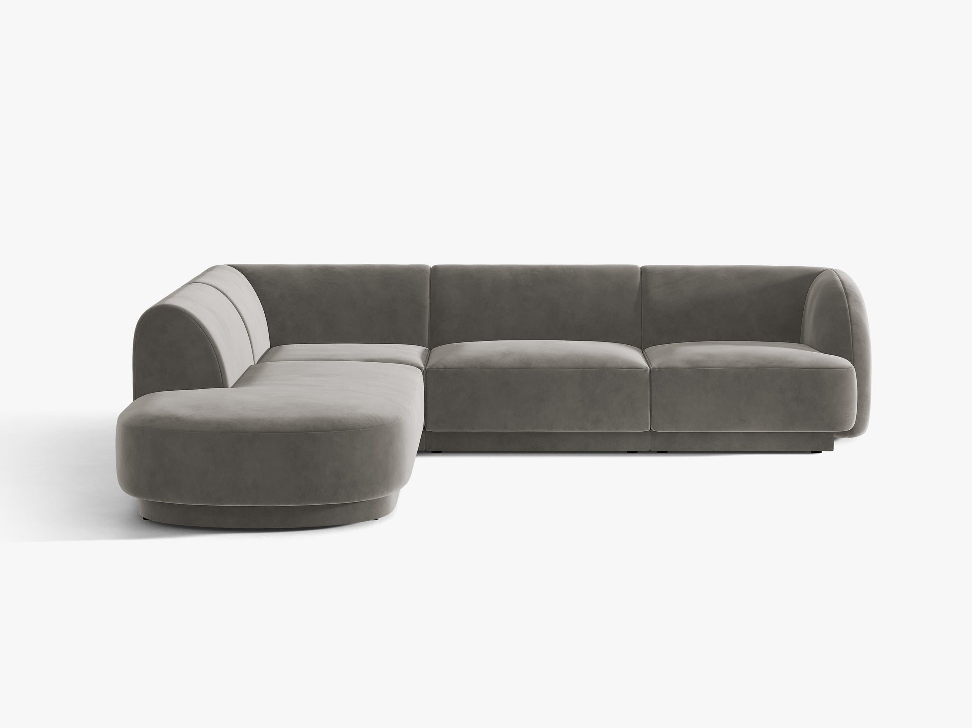 Miley Velvet (Blu13) / Light grey 0