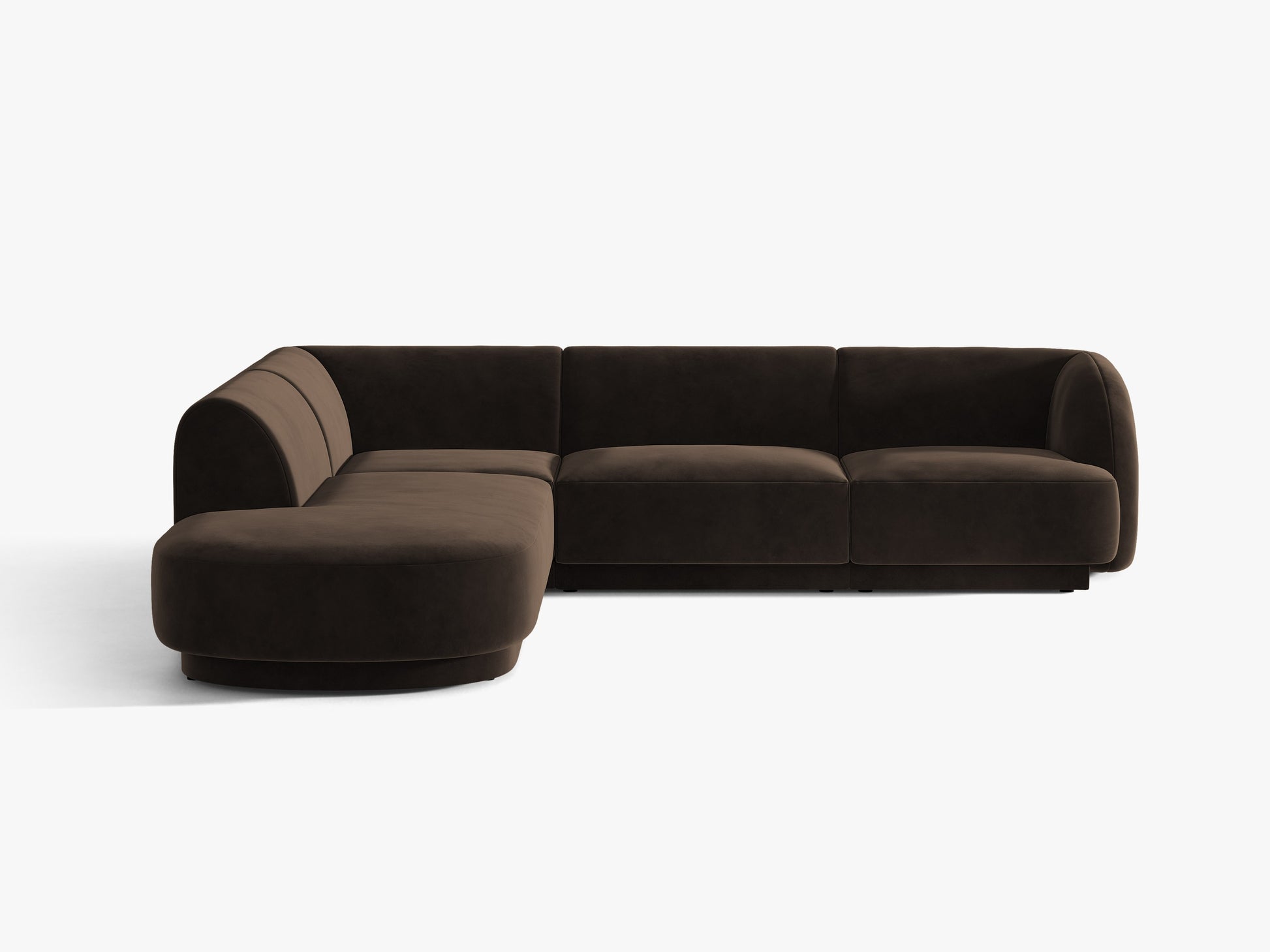 Miley Velvet (Blu48) / Dark brown 0