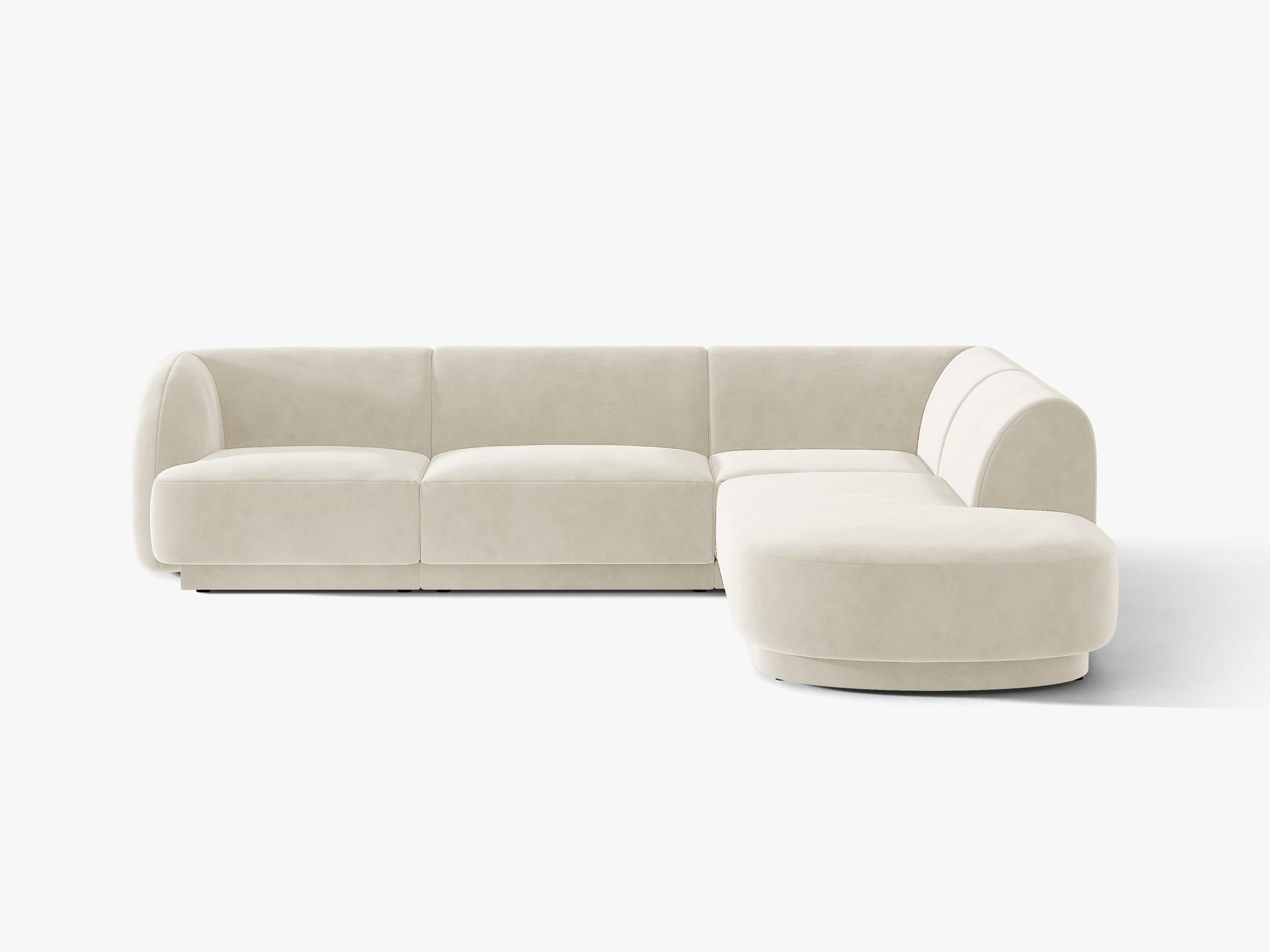 Miley Velvet (Blu22) / Light beige 0