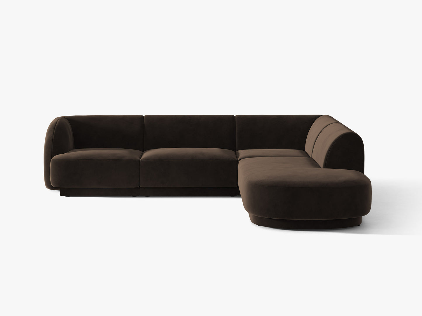 Miley Velvet (Blu48) / Dark brown 0