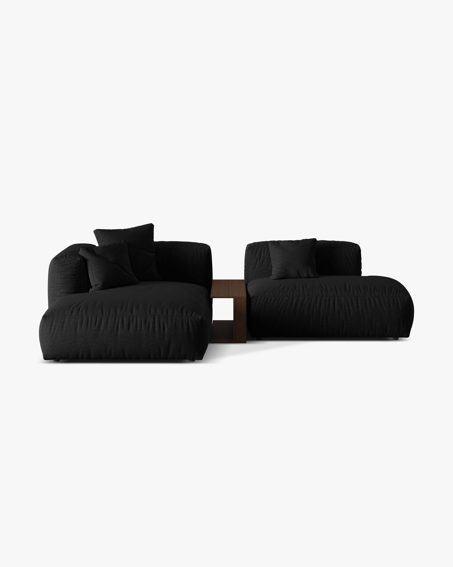 Martina Structured fabric (Boblack) / Black 0