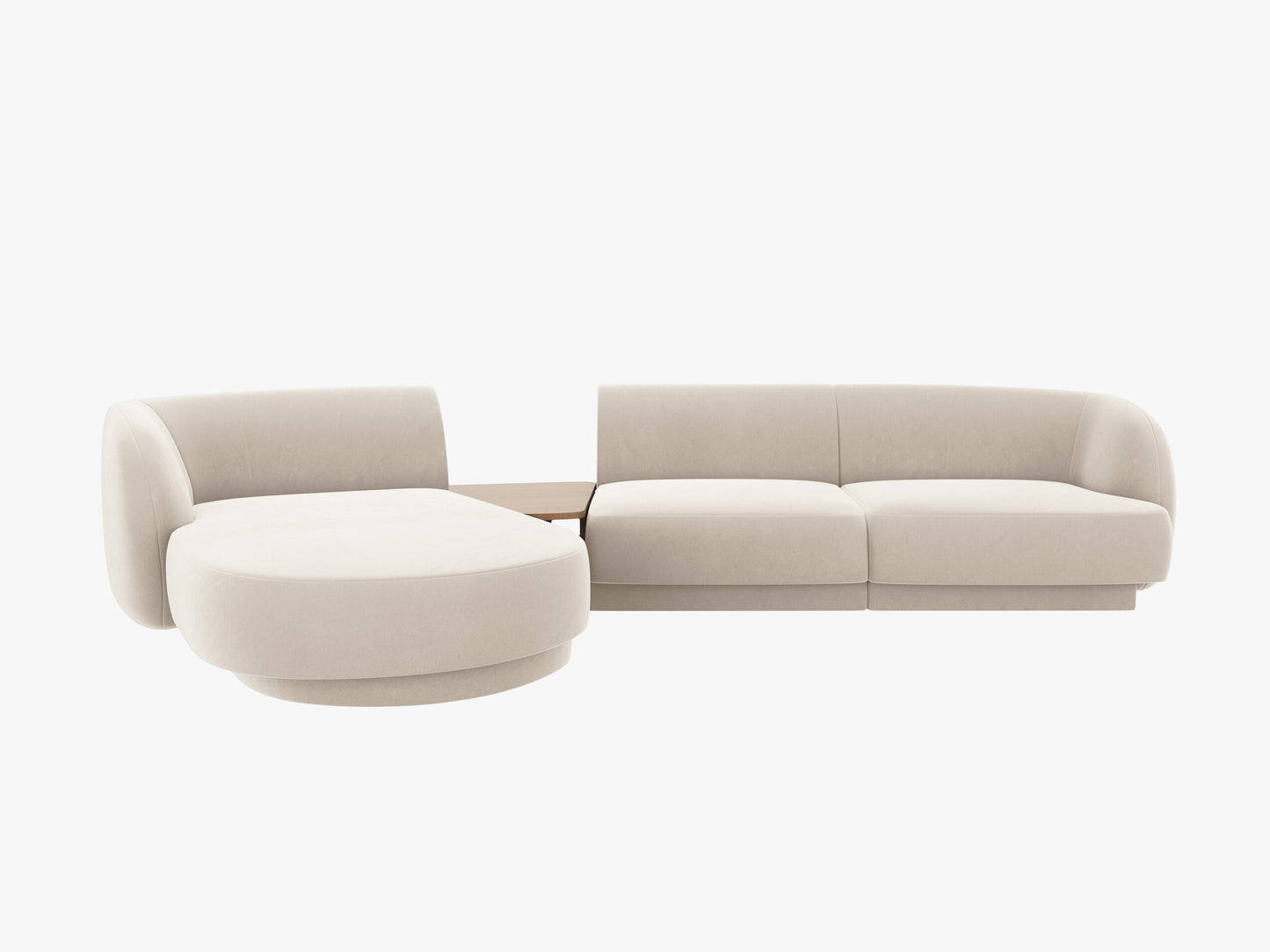 Miley Velvet (Blu22) / Light beige 0