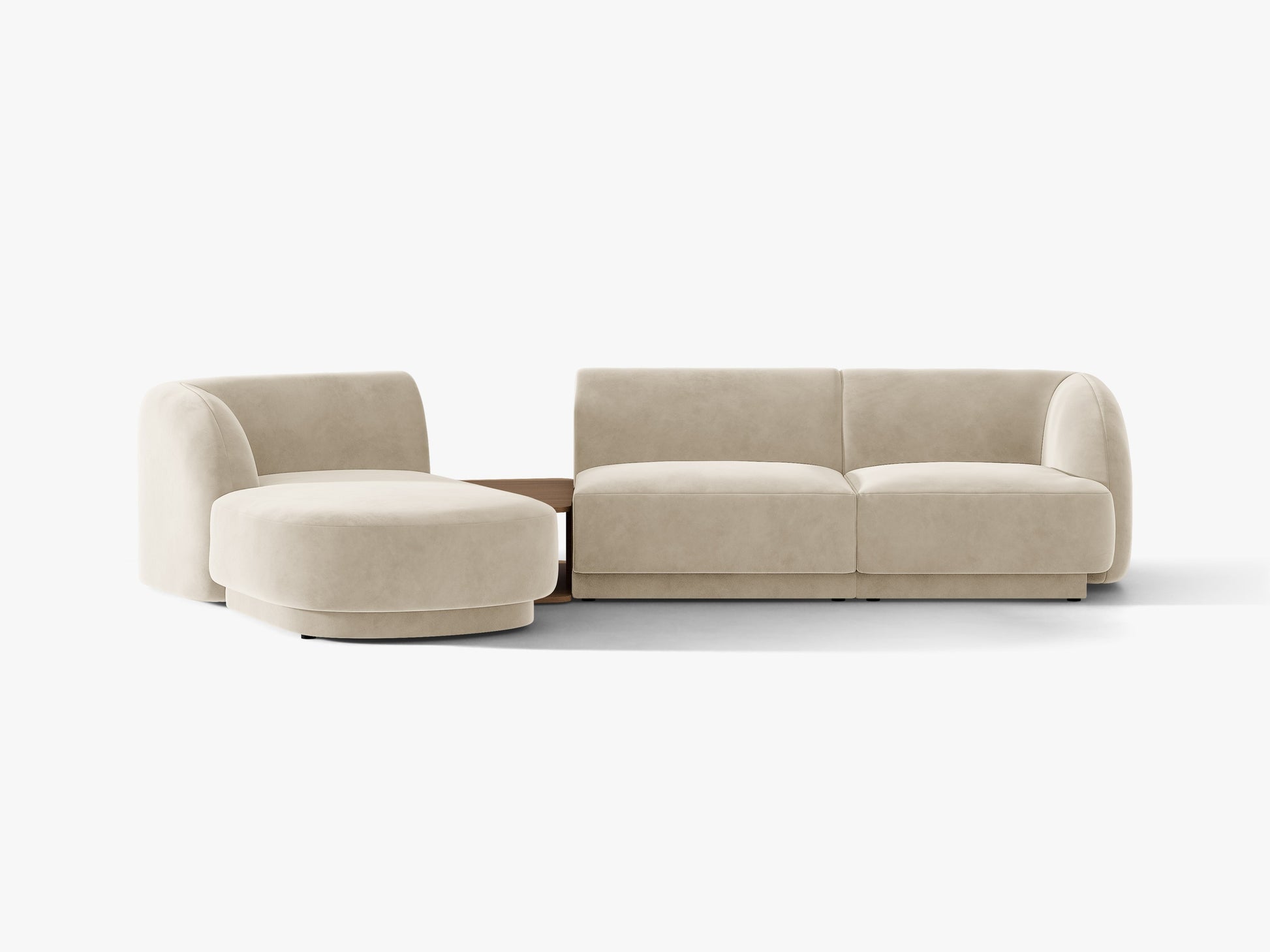 Miley Velvet (Blu30) / Dark beige 0