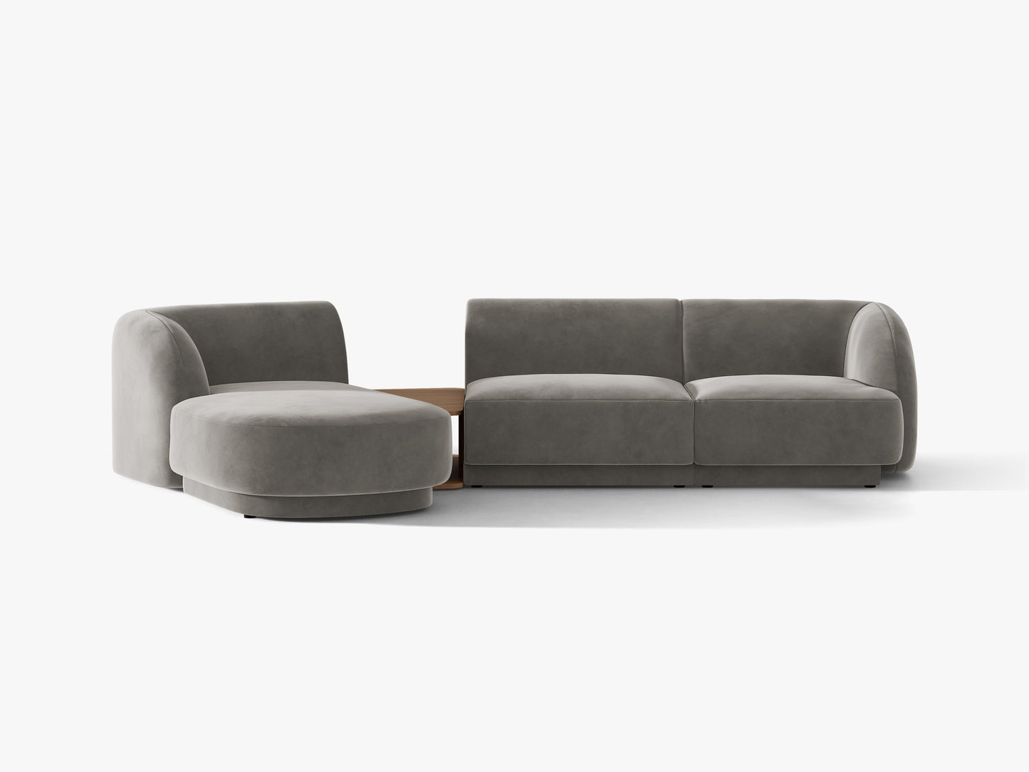 Miley Velvet (Blu13) / Light grey 0
