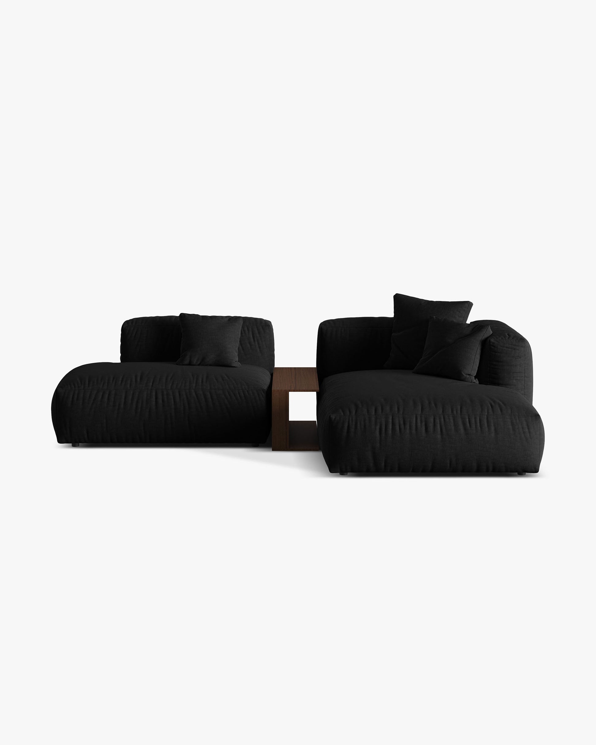 Martina Structured fabric (Boblack) / Black 0