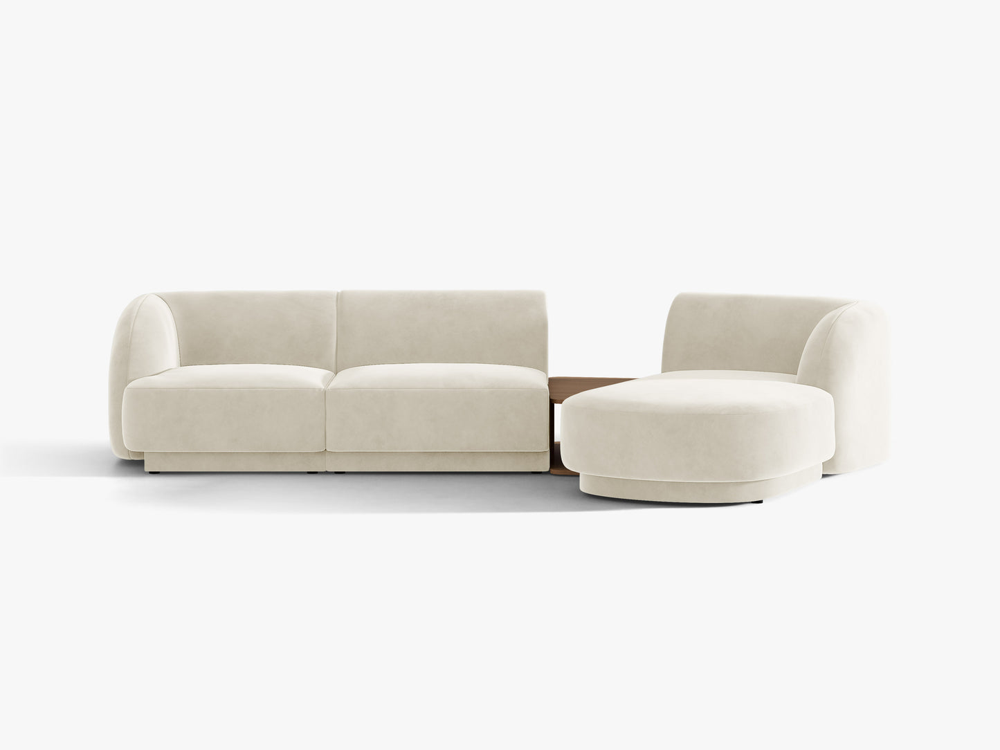 Miley Velvet (Blu22) / Light beige 0