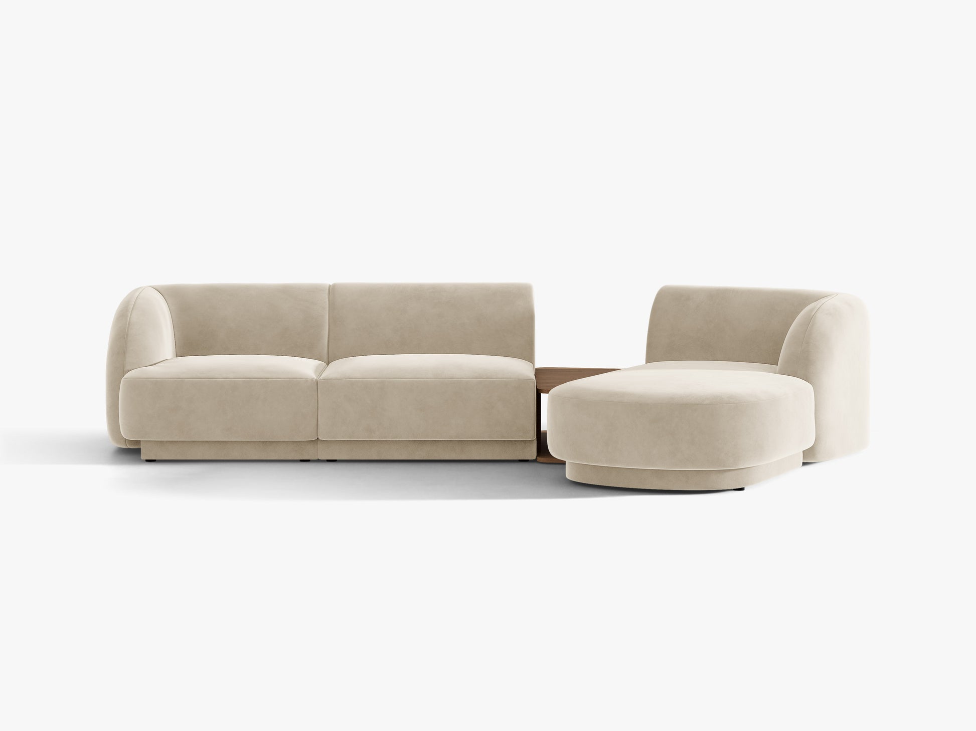 Miley Velvet (Blu30) / Dark beige 0