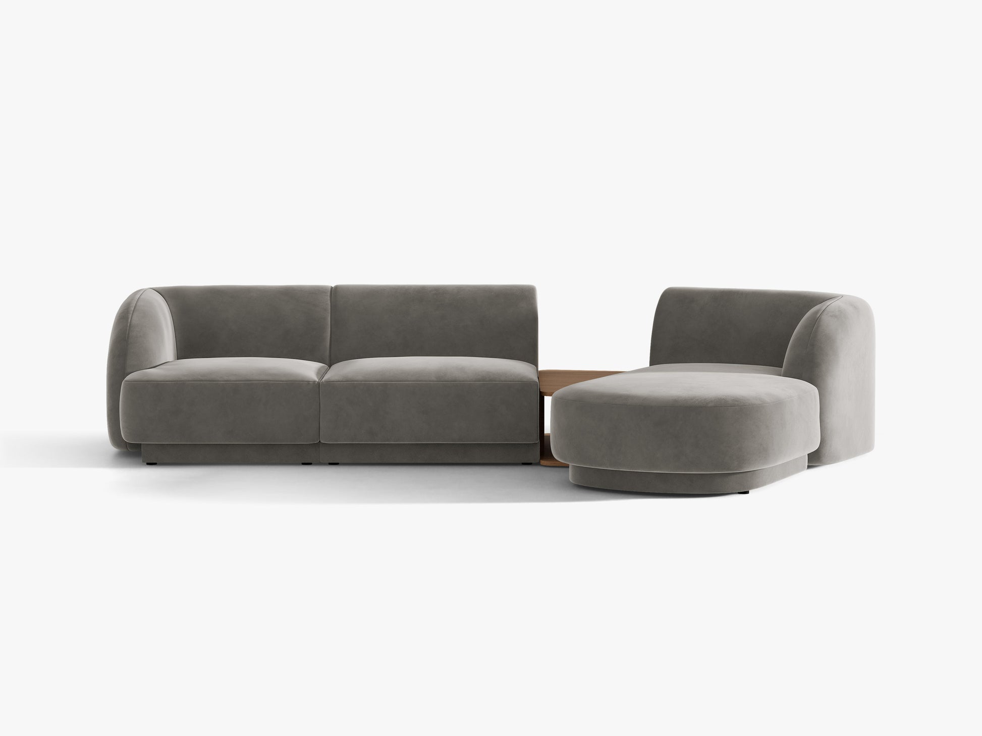 Miley Velvet (Blu13) / Light grey 0