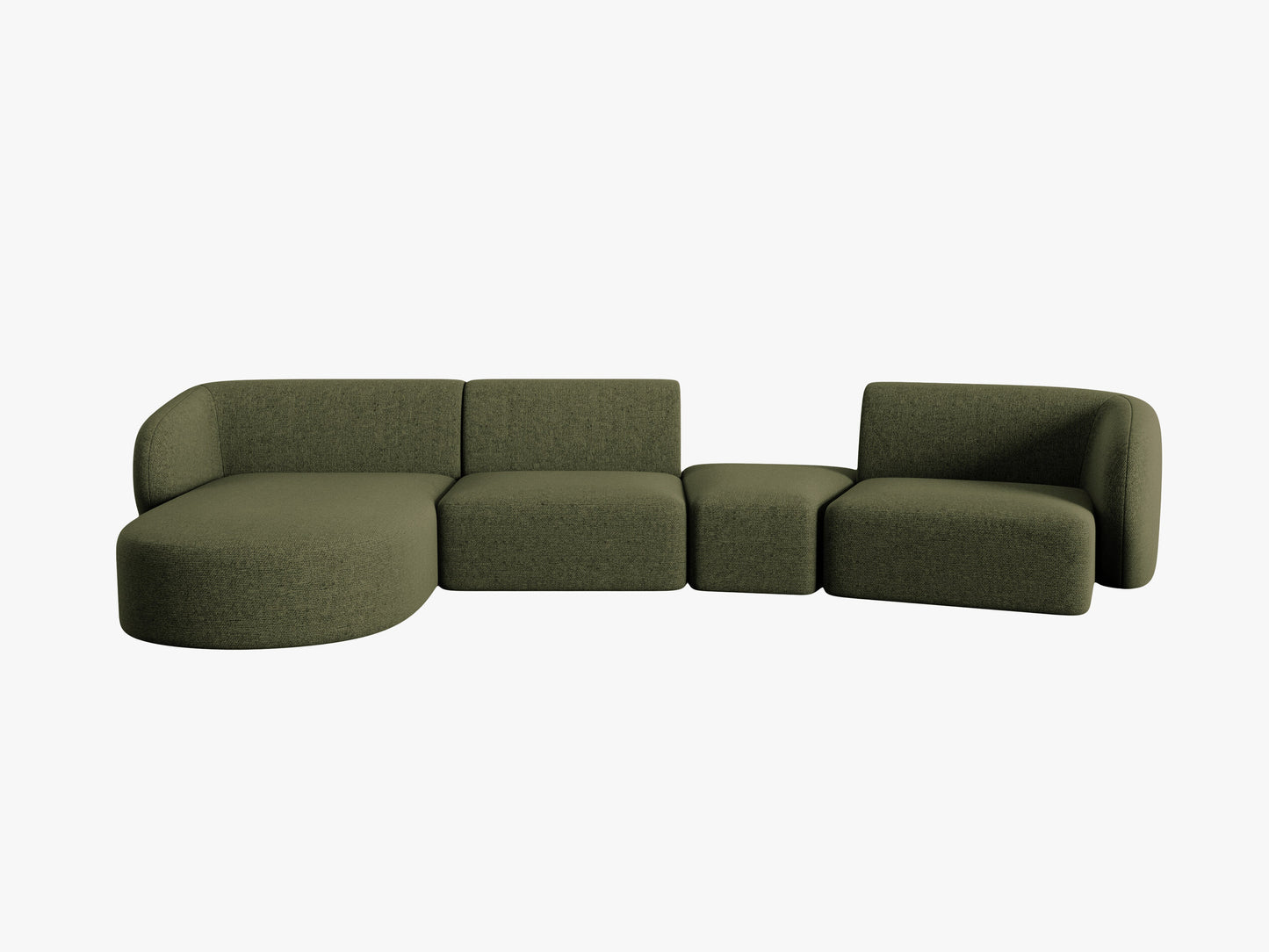 Shane Chenille (Leg10) / Green melange 0