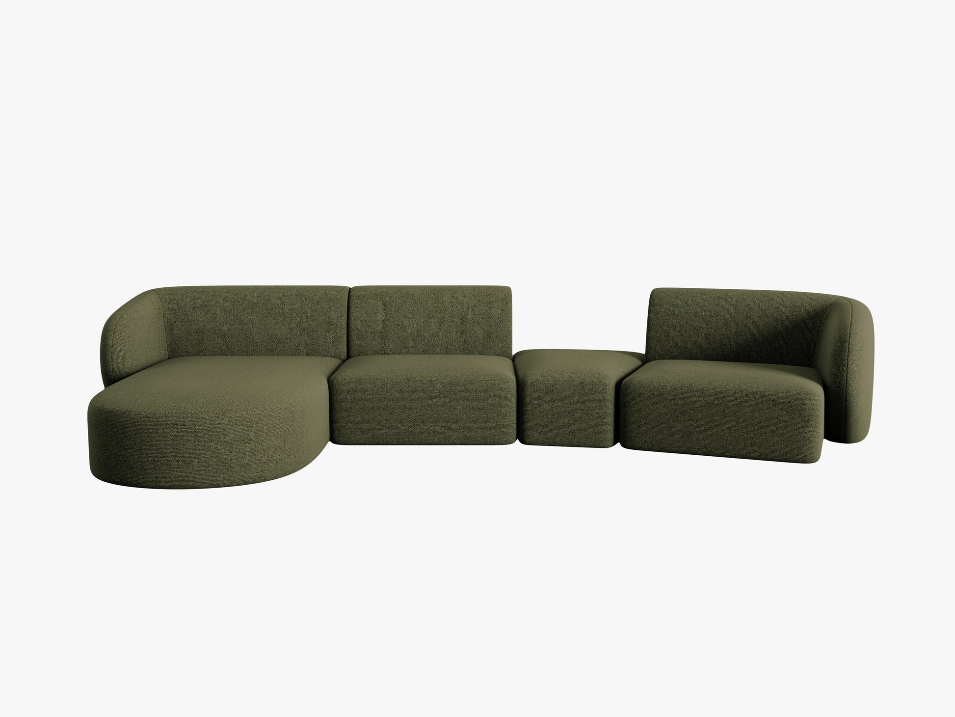 Shane Chenille (Leg10) / Green melange 0