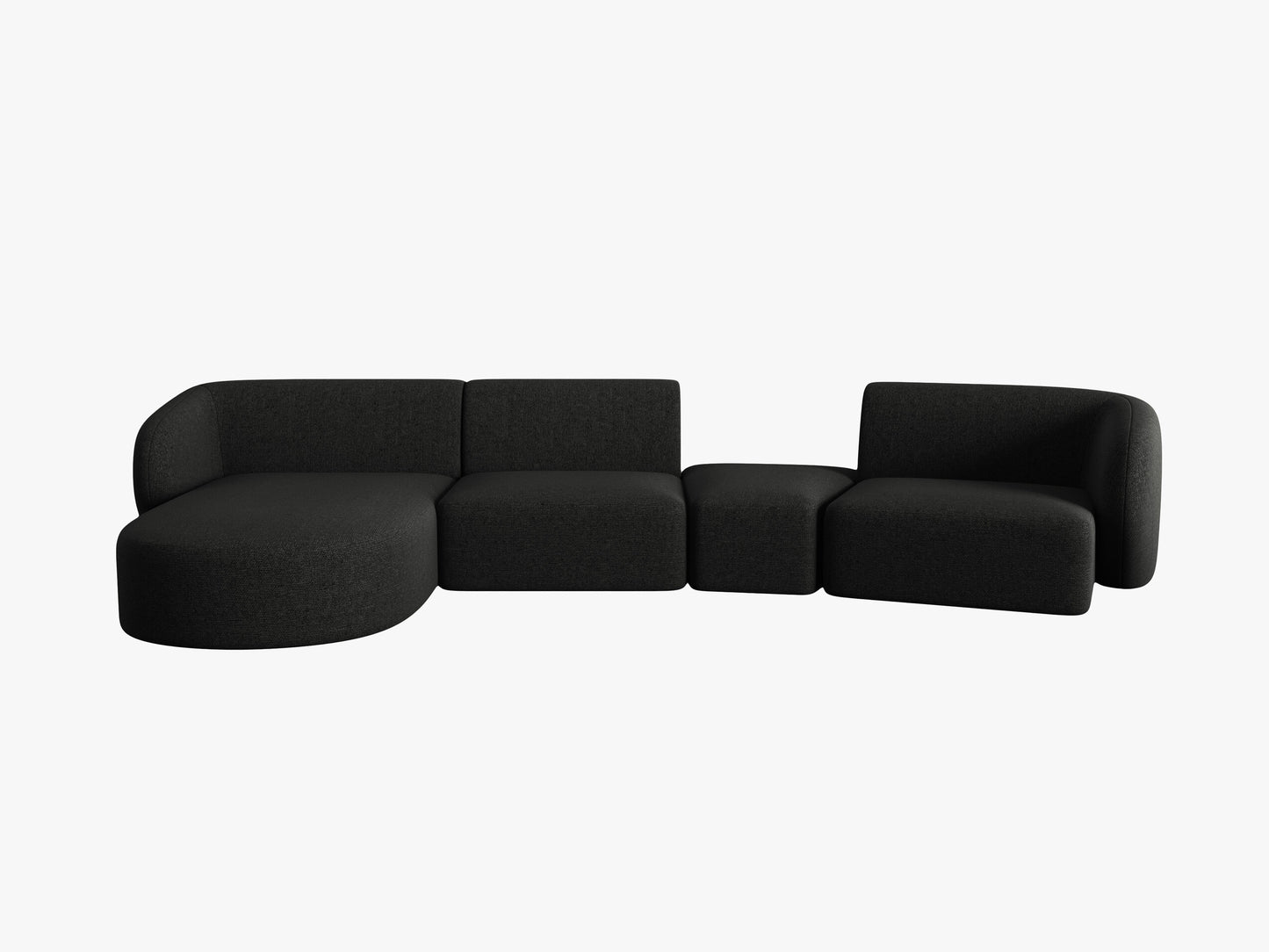 Shane Chenille (Leg19) / Black melange 0