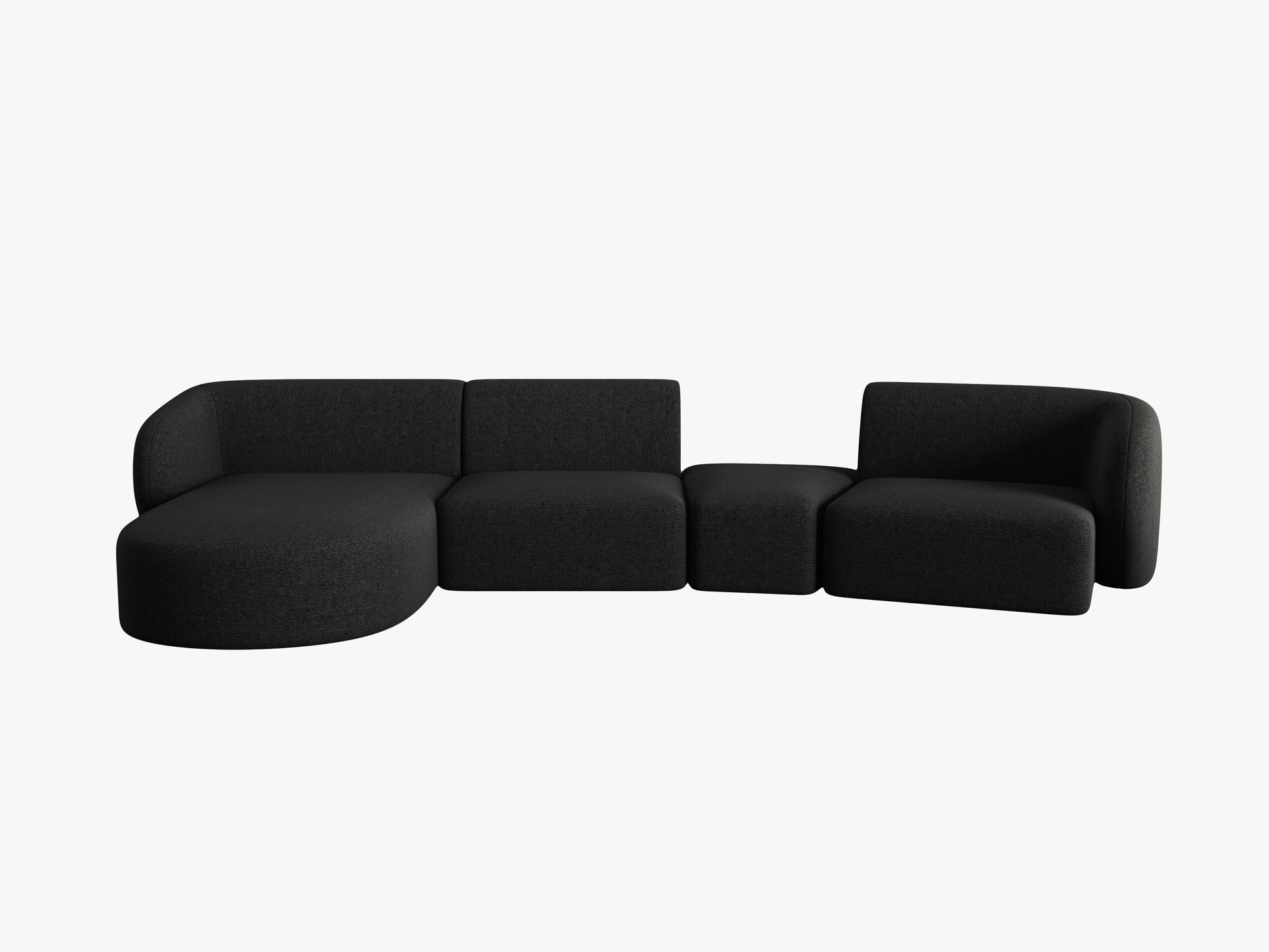 Shane Chenille (Leg19) / Black melange 0