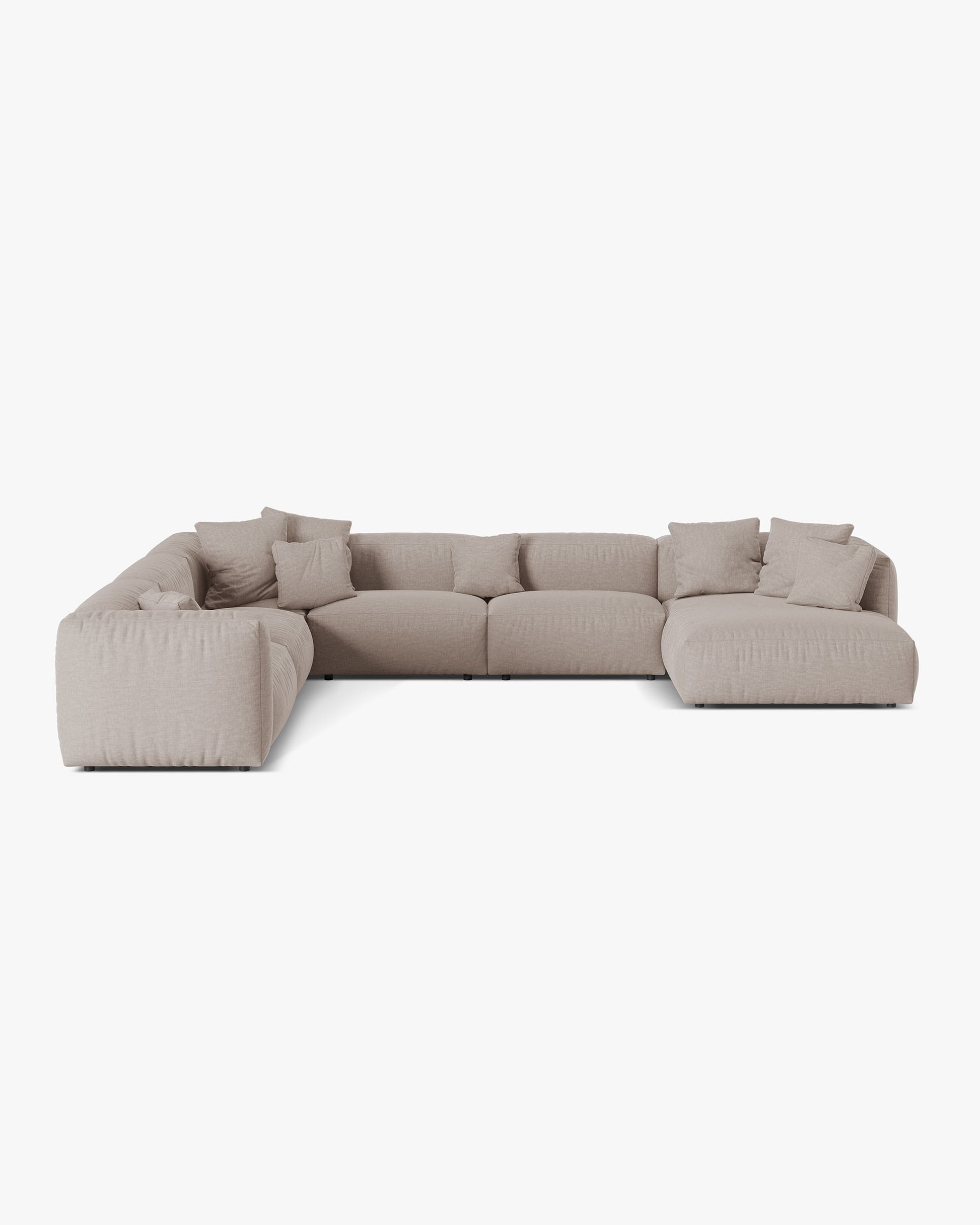 Martina Structured fabric (Botruf) / Dark beige 0