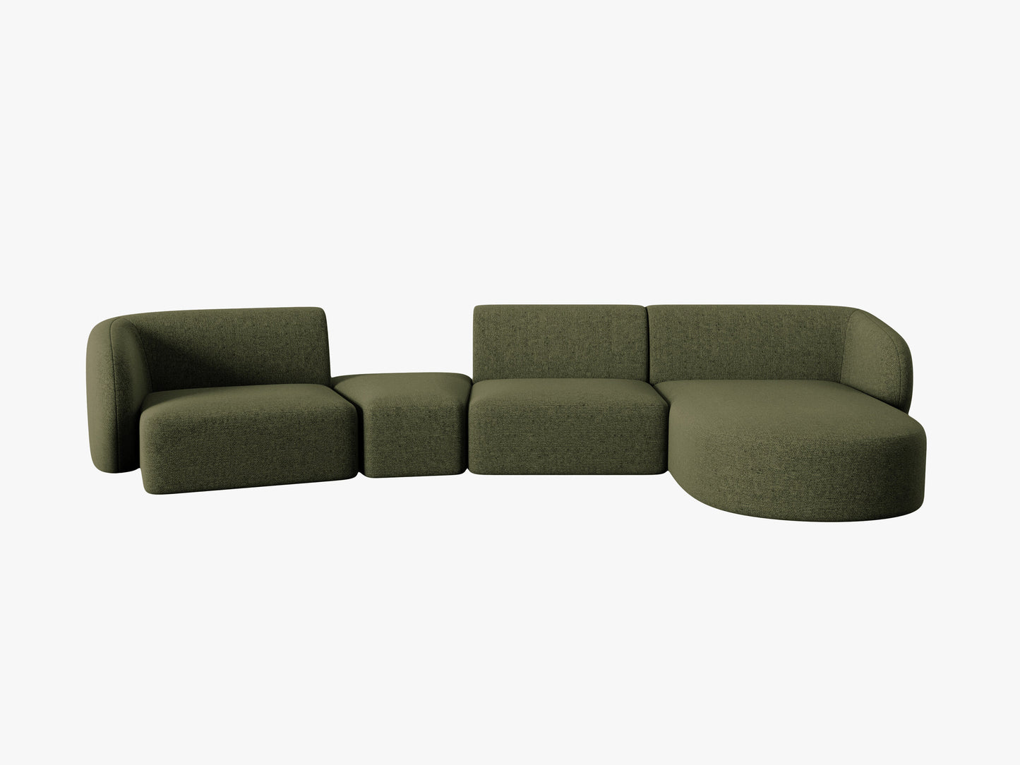 Shane Chenille (Leg10) / Green melange 0