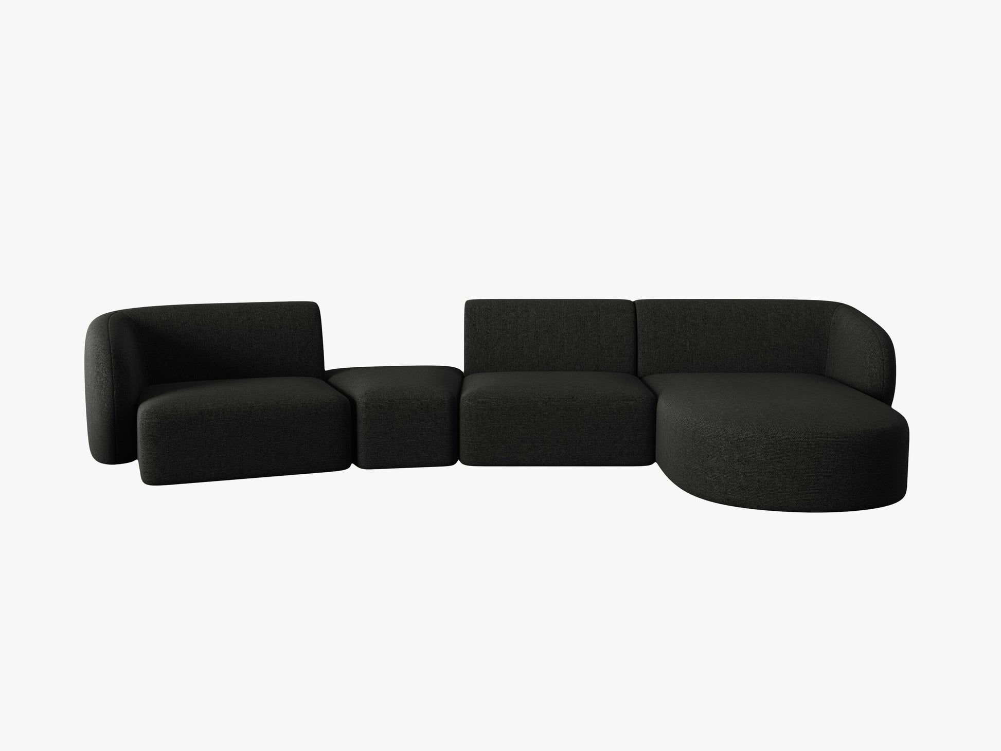 Shane Chenille (Leg19) / Black melange 0