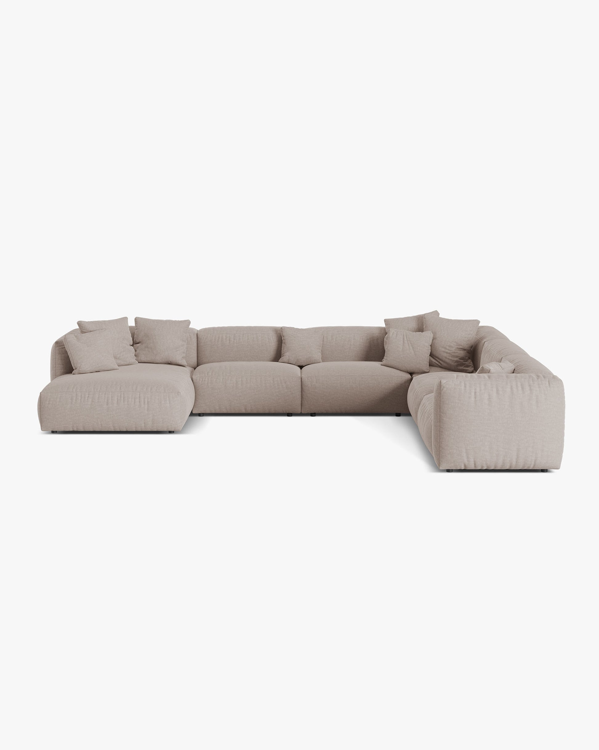 Martina Structured fabric (Botruf) / Dark beige 0