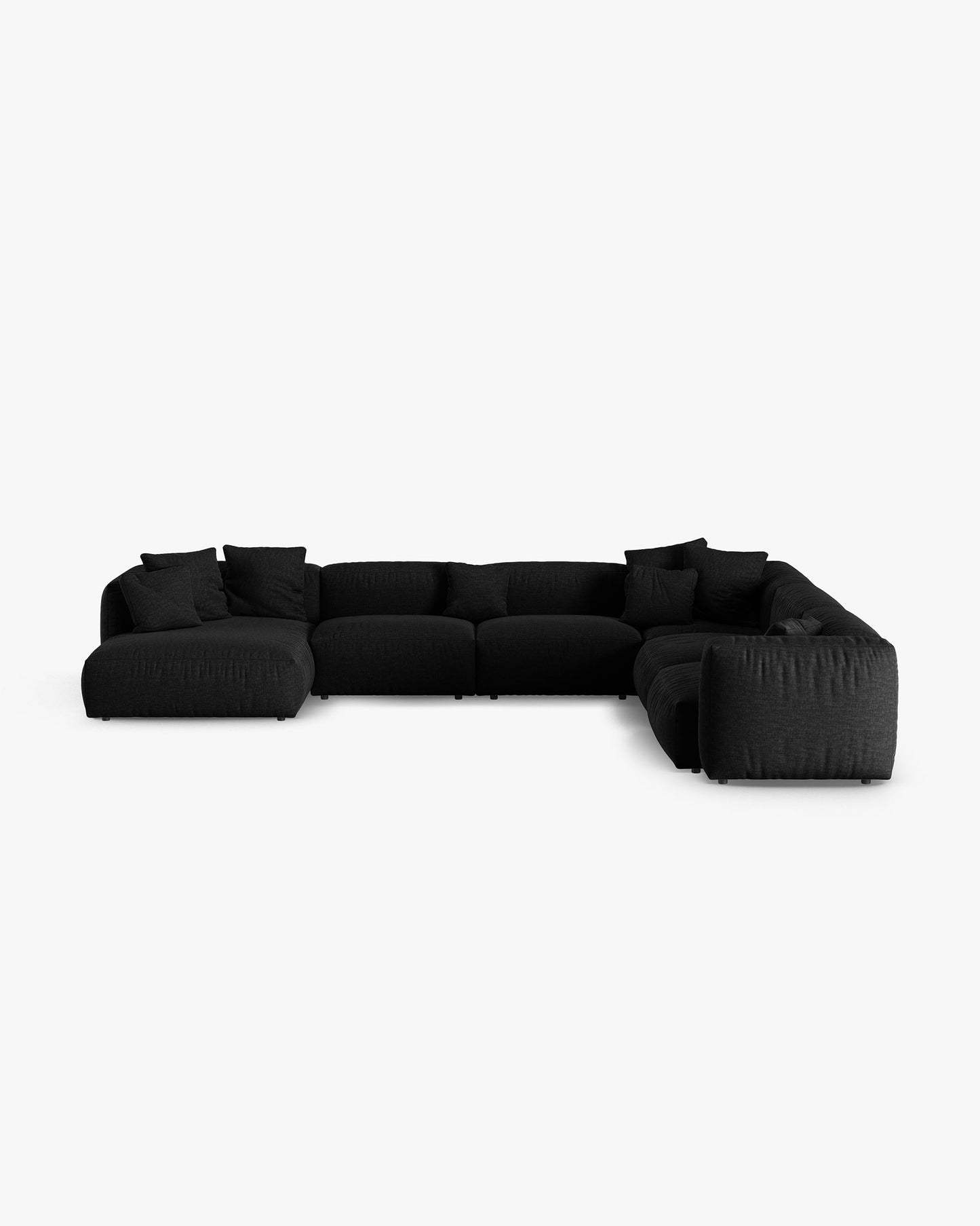Martina Structured fabric (Boblack) / Black 0